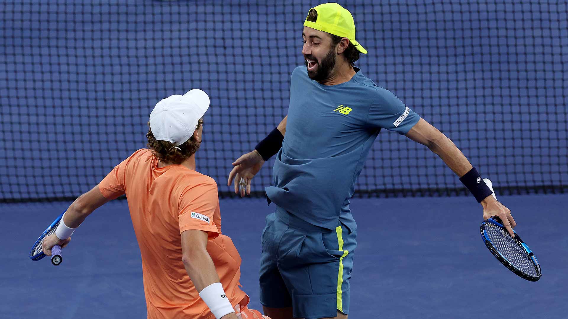 Max Purcell and Jordan Thompson jump into back-to-back doubles finals at the majors.