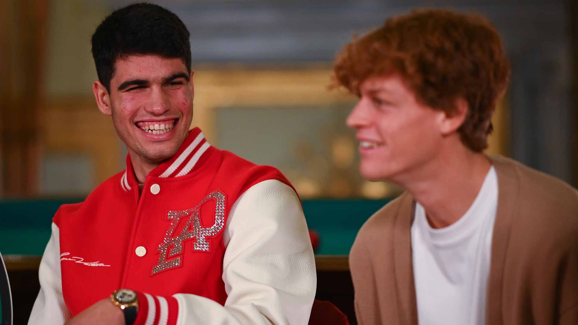 Carlos Alcaraz and Jannik Sinner split the four major titles in 2024.