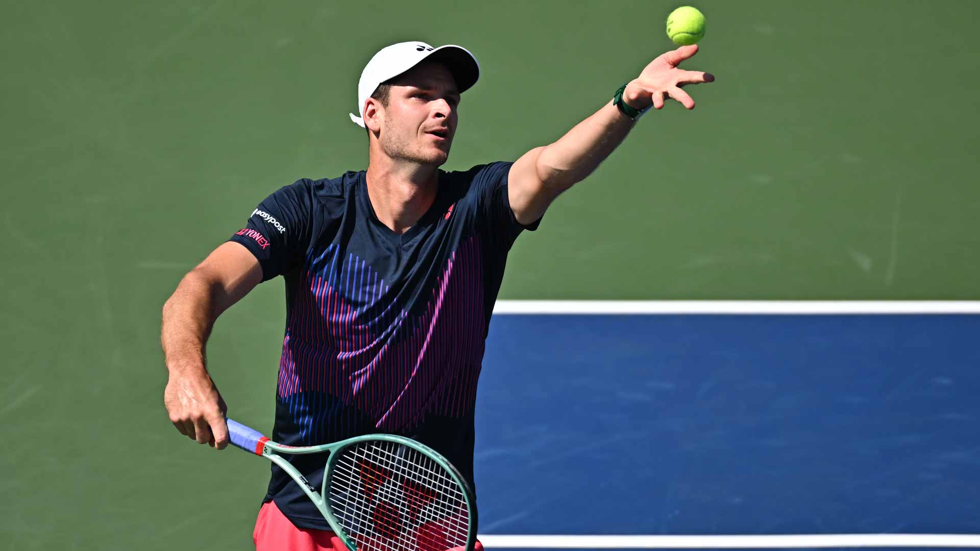 Entering Tokyo, Hubert Hurkacz leads the ATP Tour in aces for the 2024 season with 702.