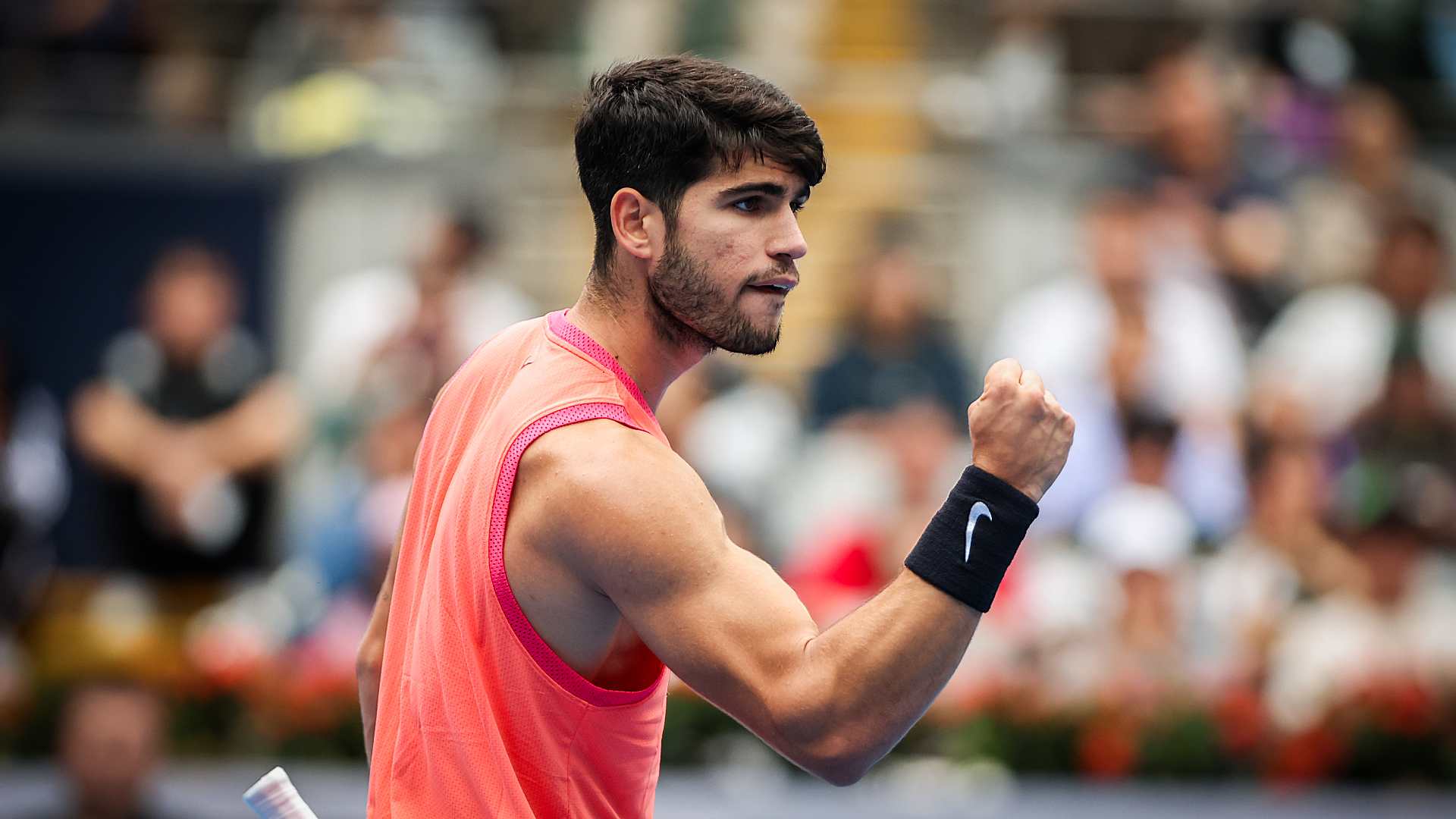 Carlos Alcaraz into second round at the China Open