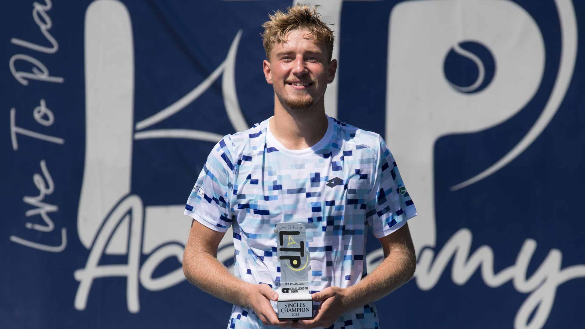 Edas Butvilas wins his first ATP Challenger Tour title in Charleston, South Carolina.
