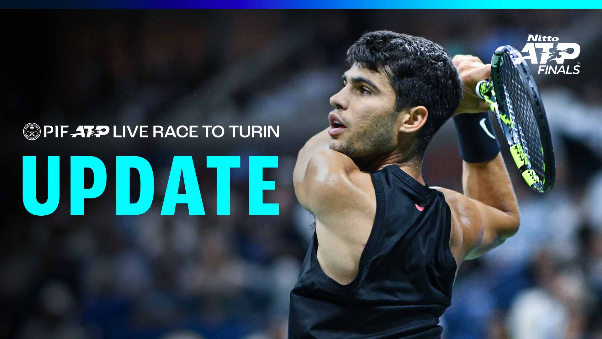 Carlos Alcaraz is a three-time Nitto ATP Finals qualifier.