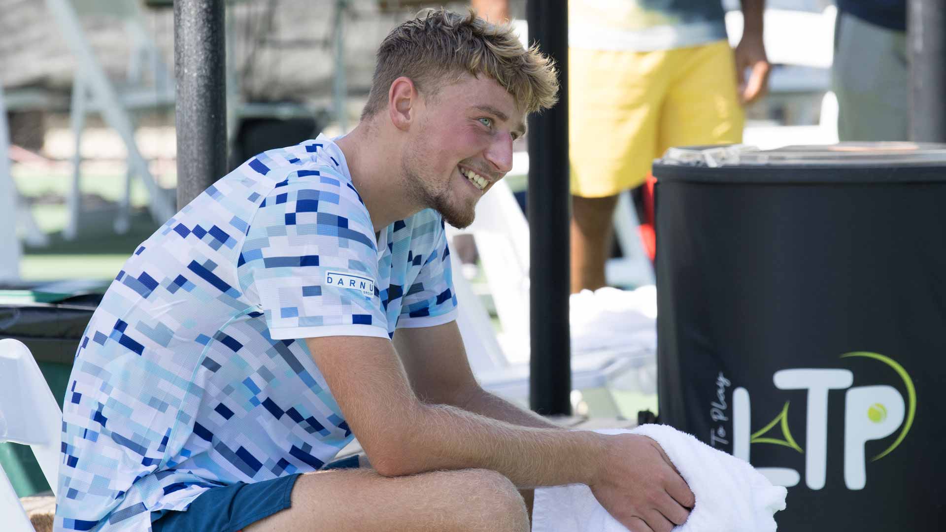 Edas Butvilas is at a career-high World No. 261 in the PIF ATP Rankings.