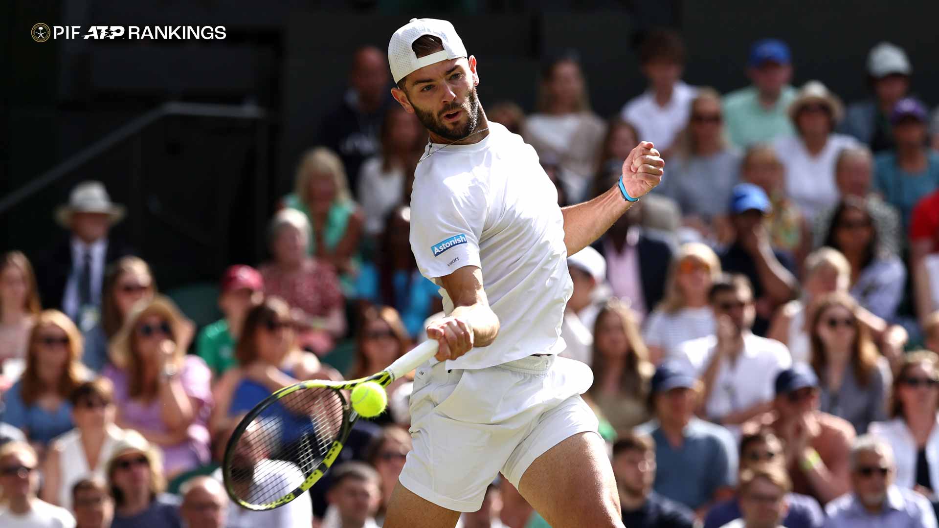 Jacob Fearnley faced Novak Djokovic at Wimbledon this year.