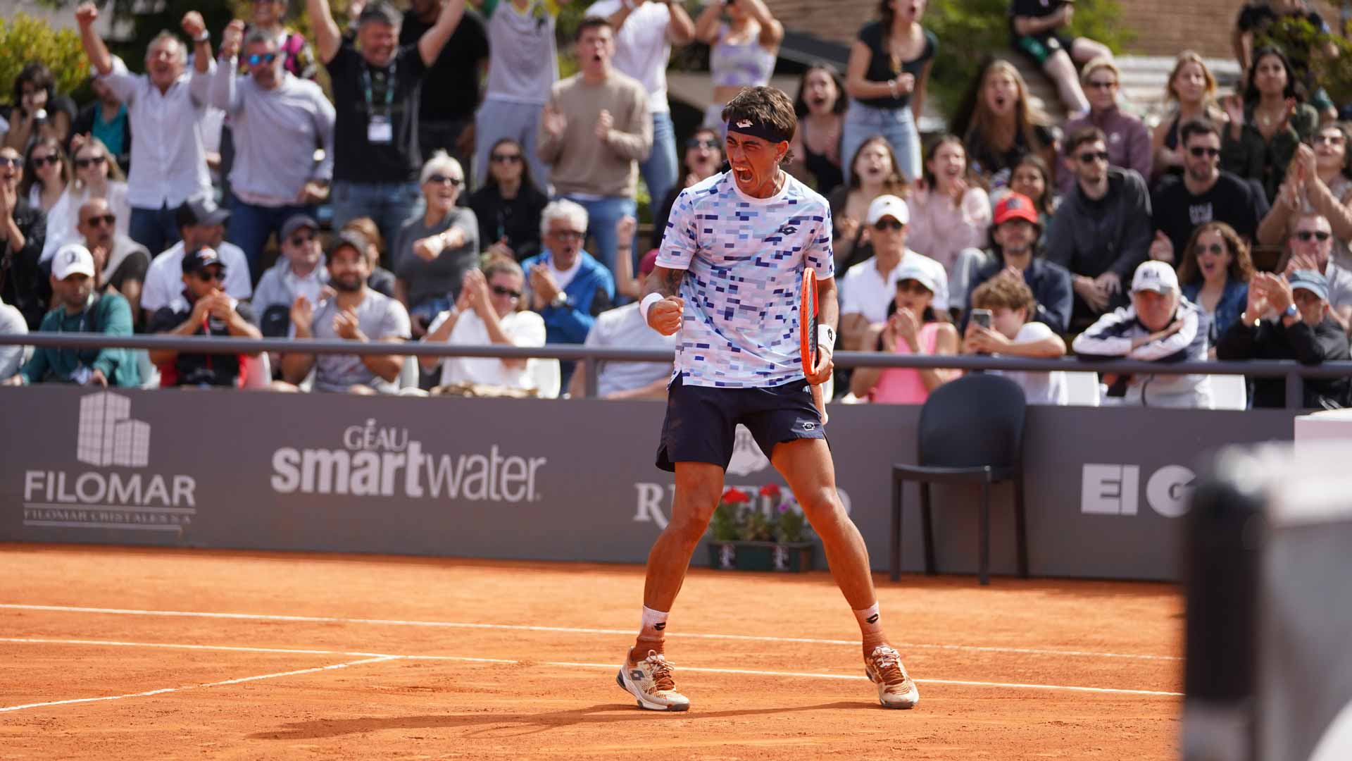 <a href='https://www.atptour.com/en/players/francisco-comesana/c0df/overview'>Francisco Comesana</a> delights home fans in Sunday's all-Argentine final.