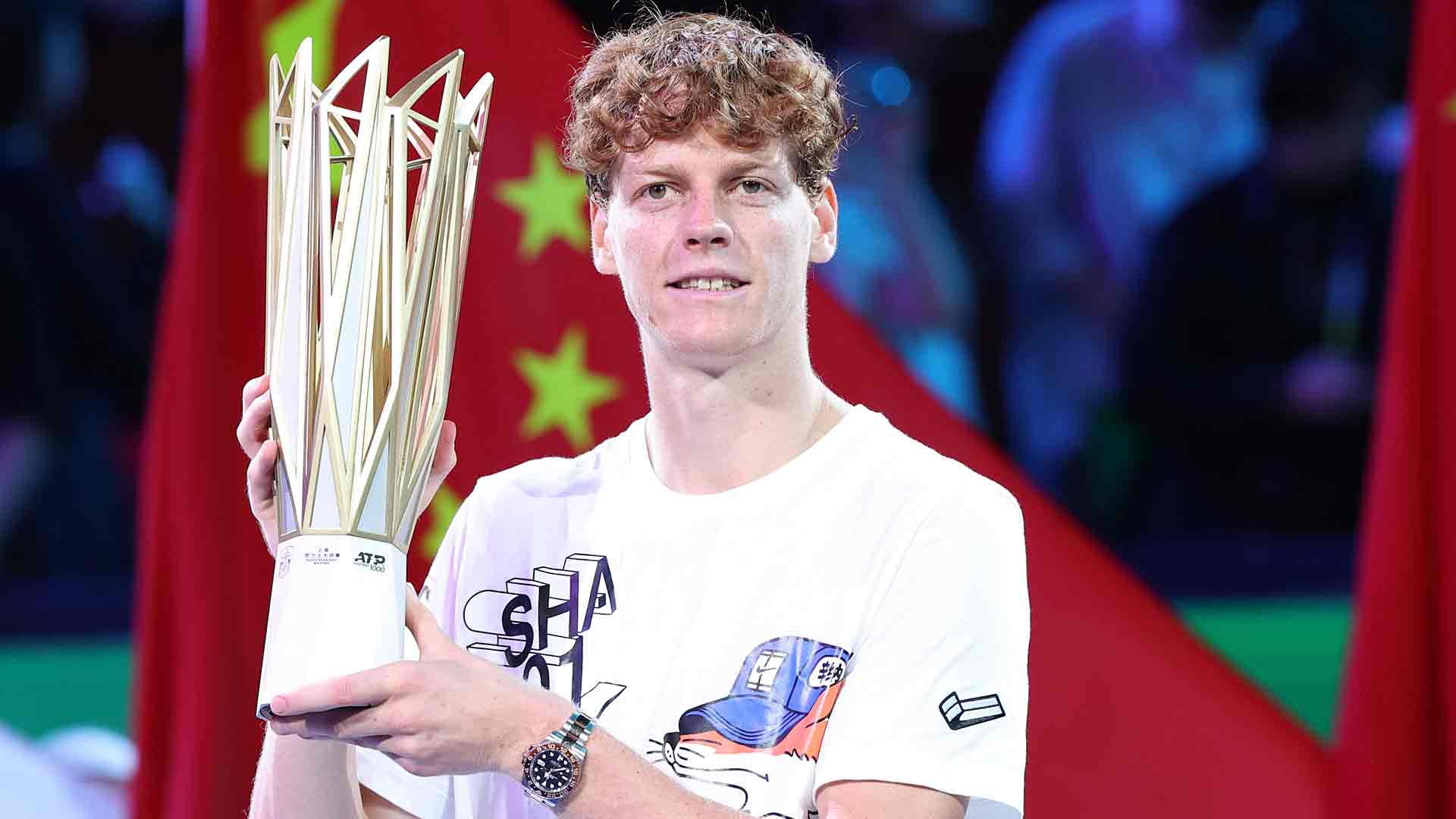 Séptima corona del año para el No. 1 Sinner en Shanghái