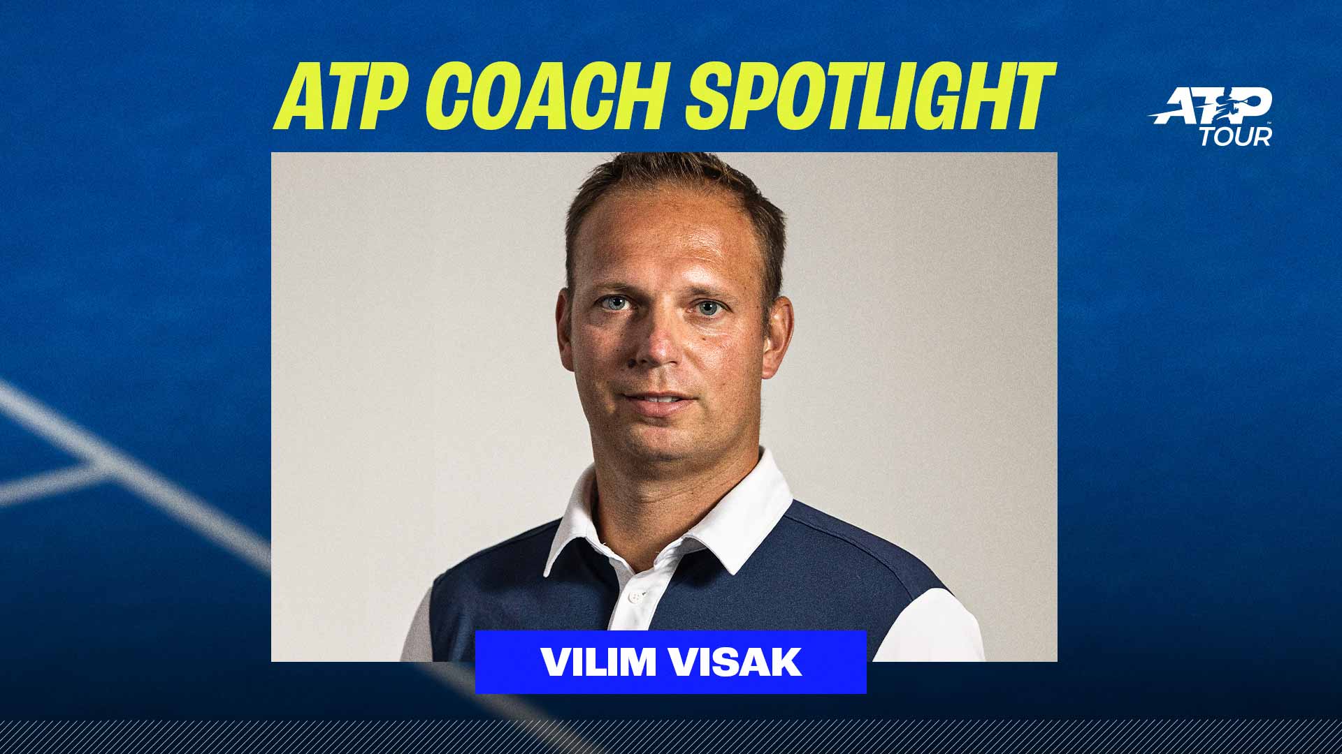 Vilim Visak has coached Marin Cilic since 2020.