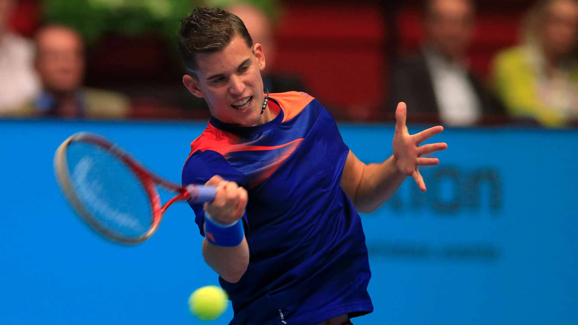 Dominic Thiem at the ATP 500 in Vienna in 2013.