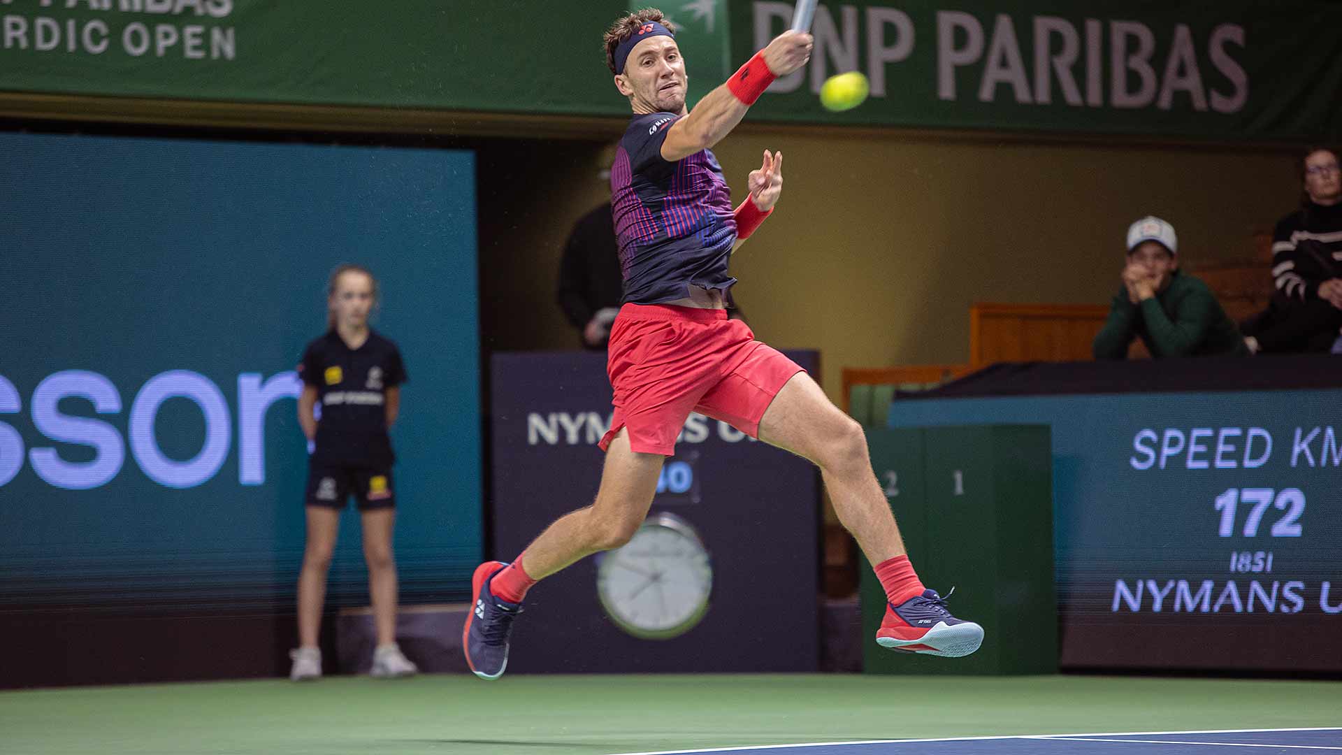 Ruud, Paul march into Stockholm QFs