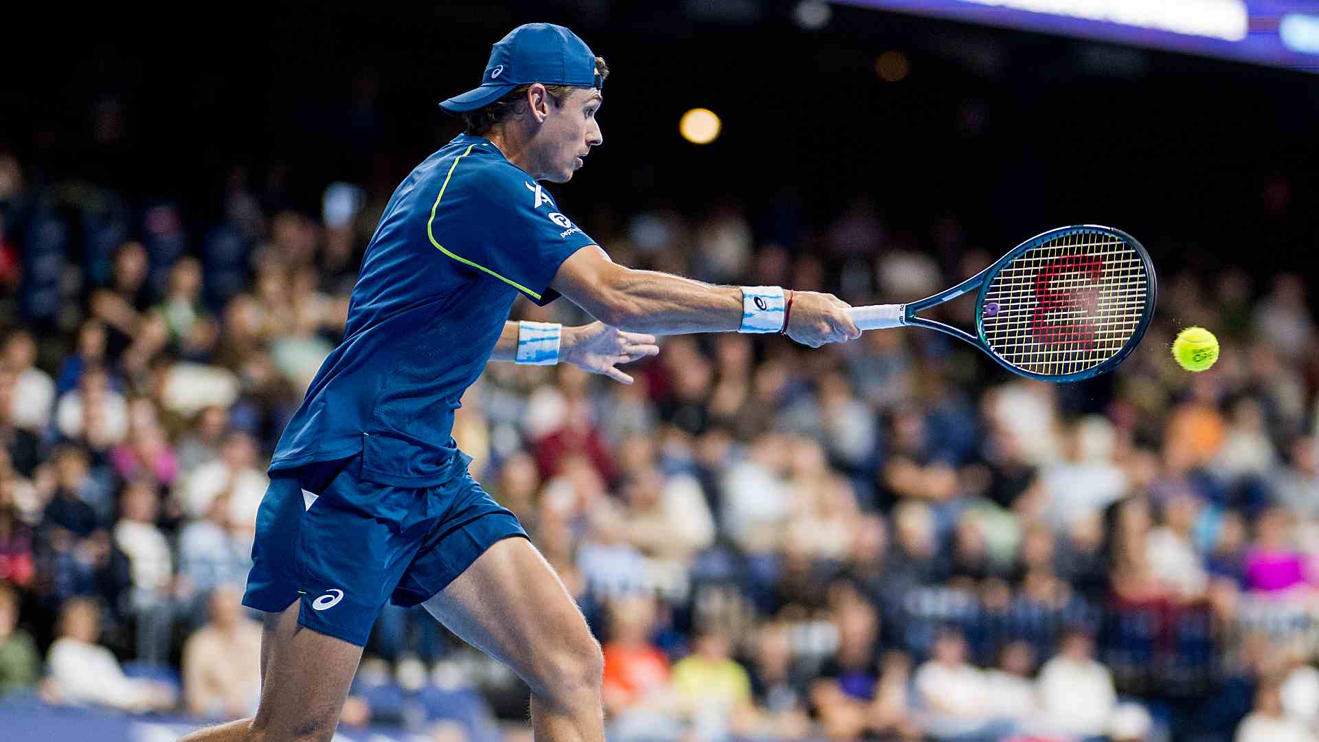De Minaur survives scare, reaches Antwerp QFs