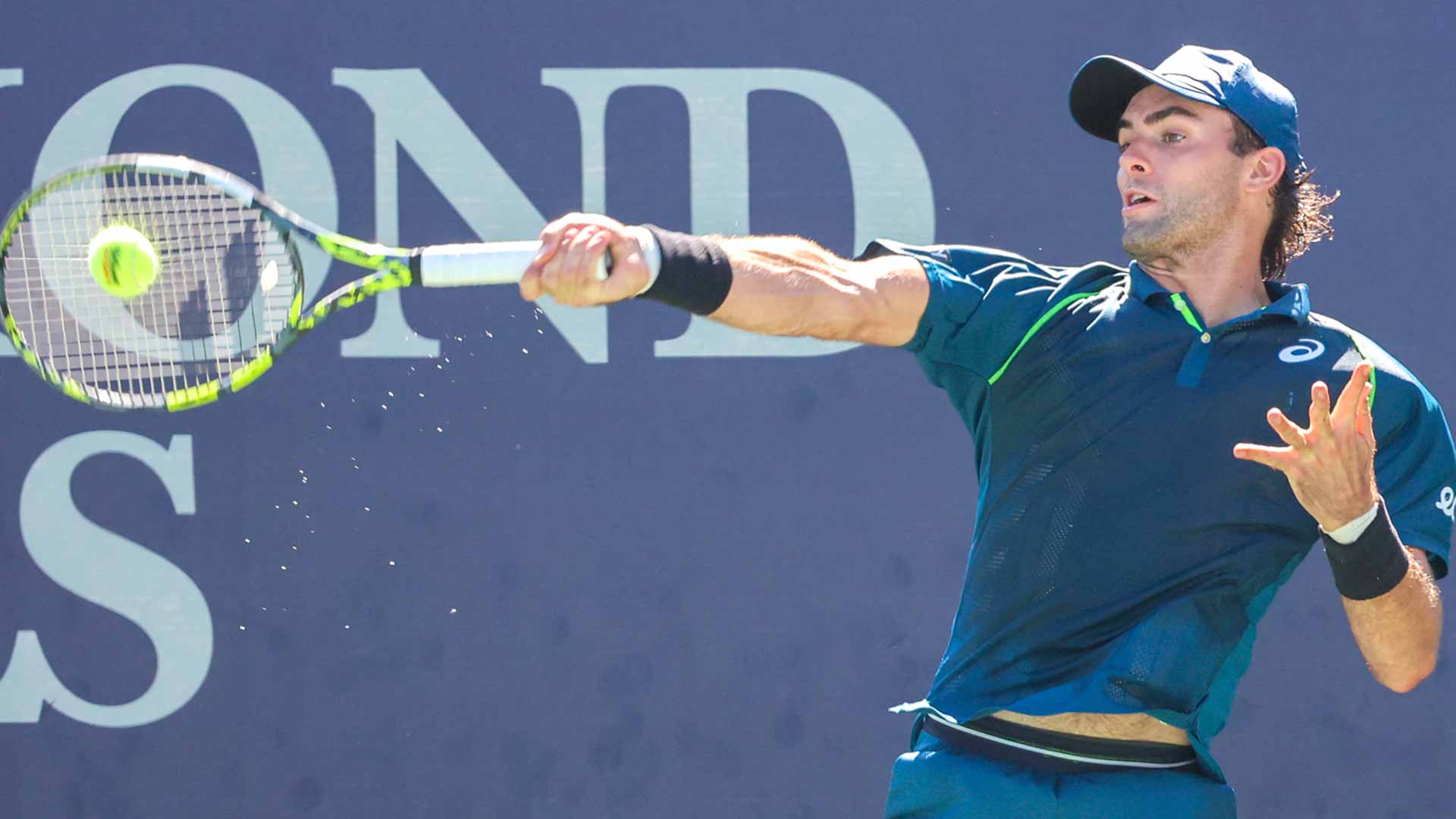 <a href='https://www.atptour.com/en/players/eliot-spizzirri/s0ja/overview'>Eliot Spizzirri</a> is World No. 248 in the PIF ATP Rankings.