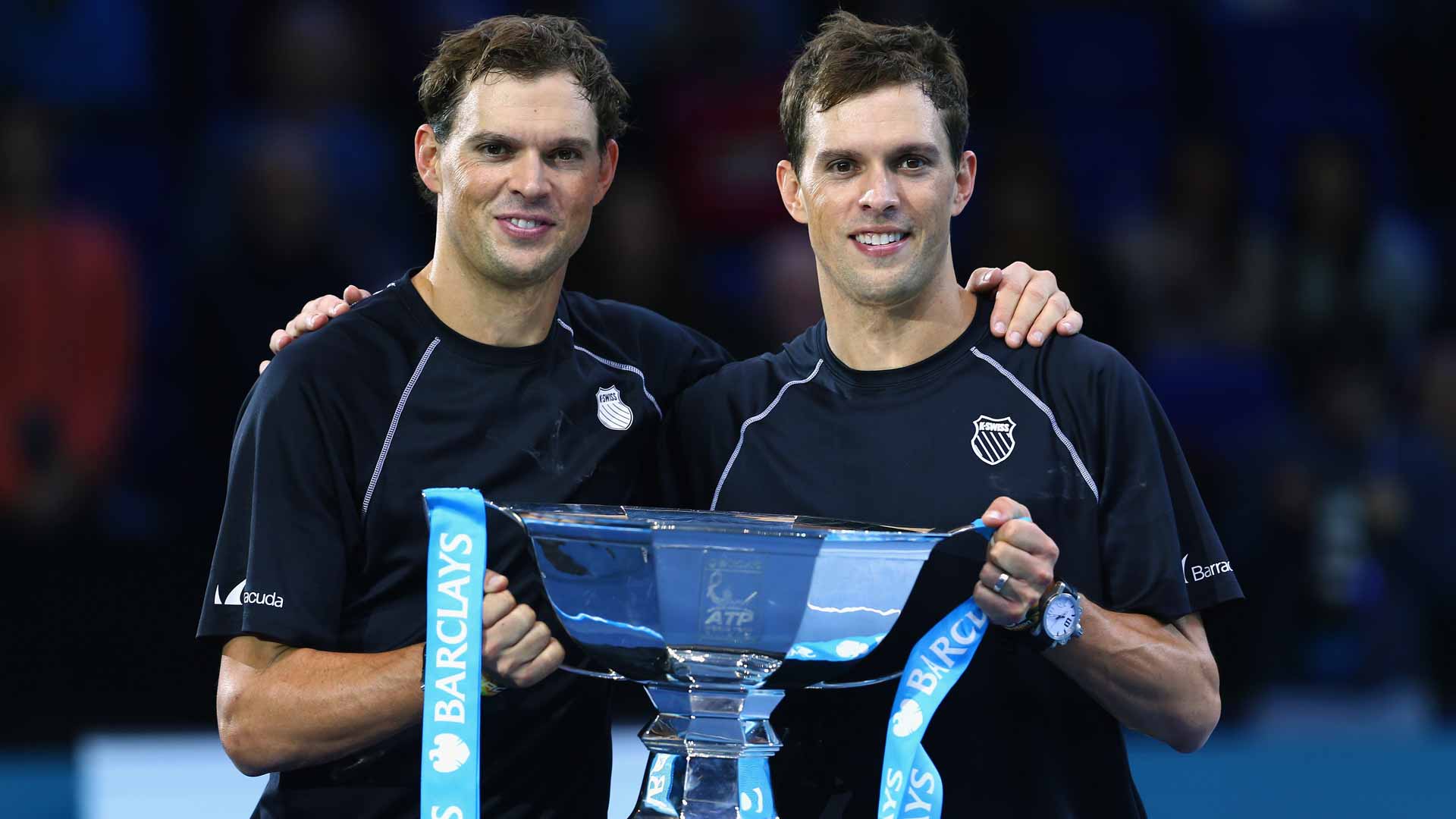 Bob Bryan y Mike Bryan ganaron las Nitto ATP Finals en cuatro ocasiones.
