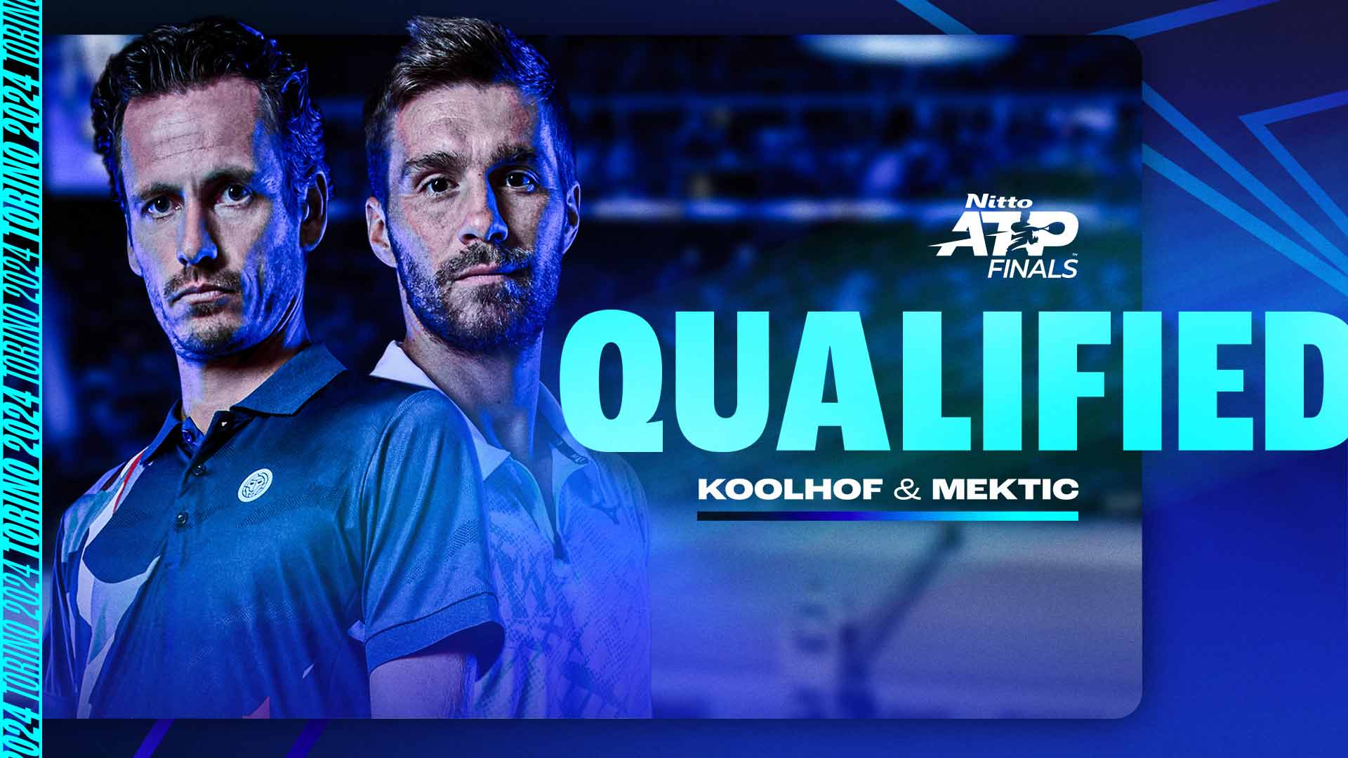 Wesley Koolhof and Nikola Mektic will compete together at the Nitto ATP Finals for the second time.