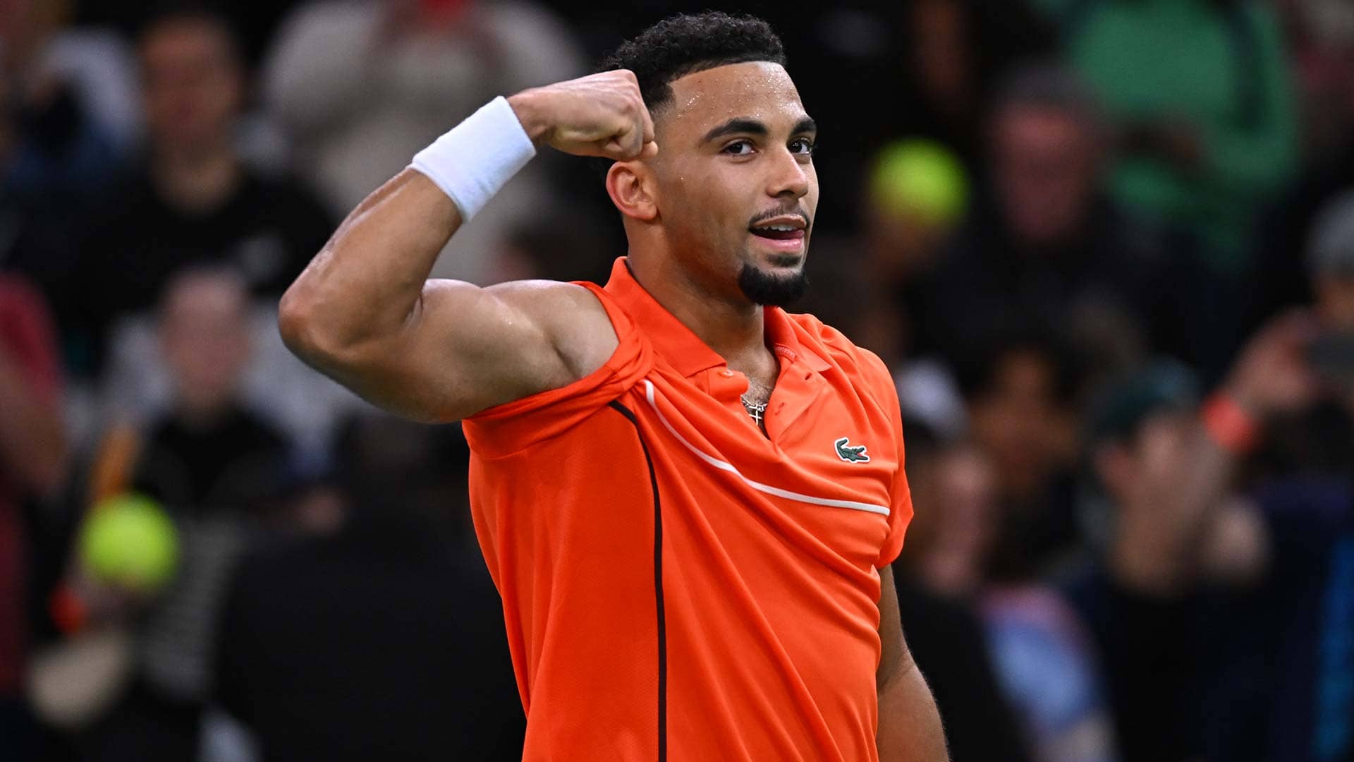 Arthur Fils, 20, is youngest Frenchman to win match at ATP Masters 1000 in Paris since Richard Gasquet in 2006.