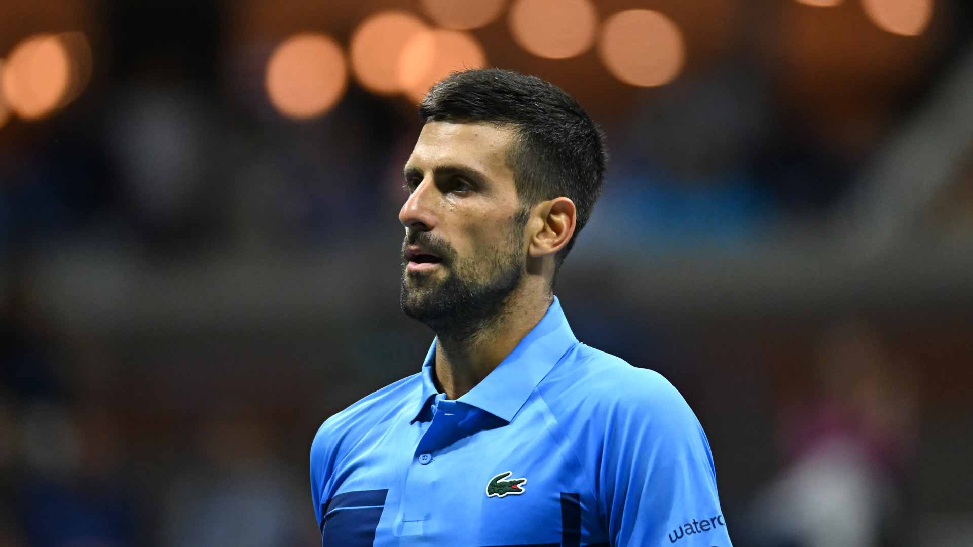 Novak Djokovic announces the end of his season on social media.