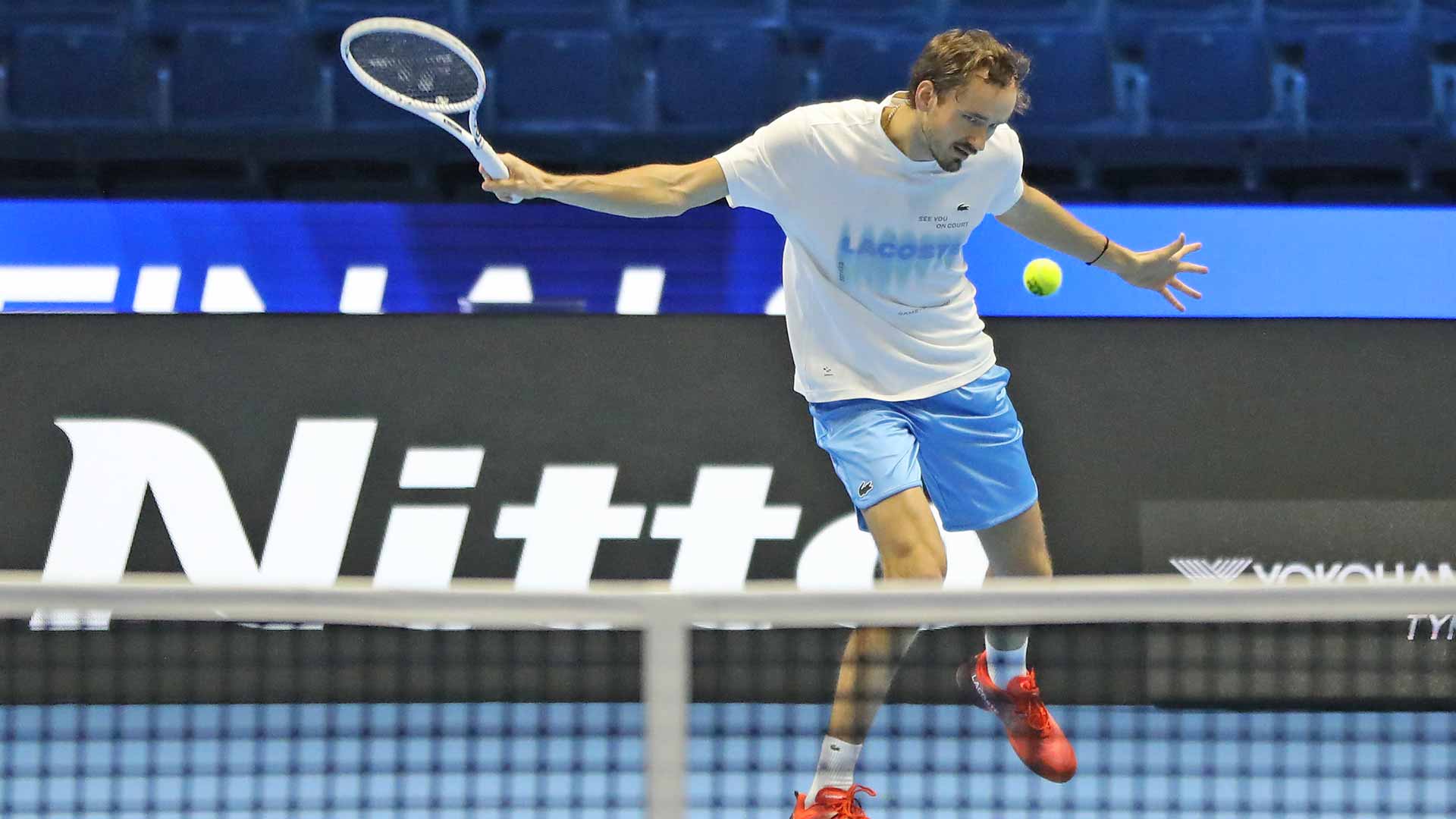 Daniil Medvedev is making his sixth consecutive appearance at the Nitto ATP Finals.