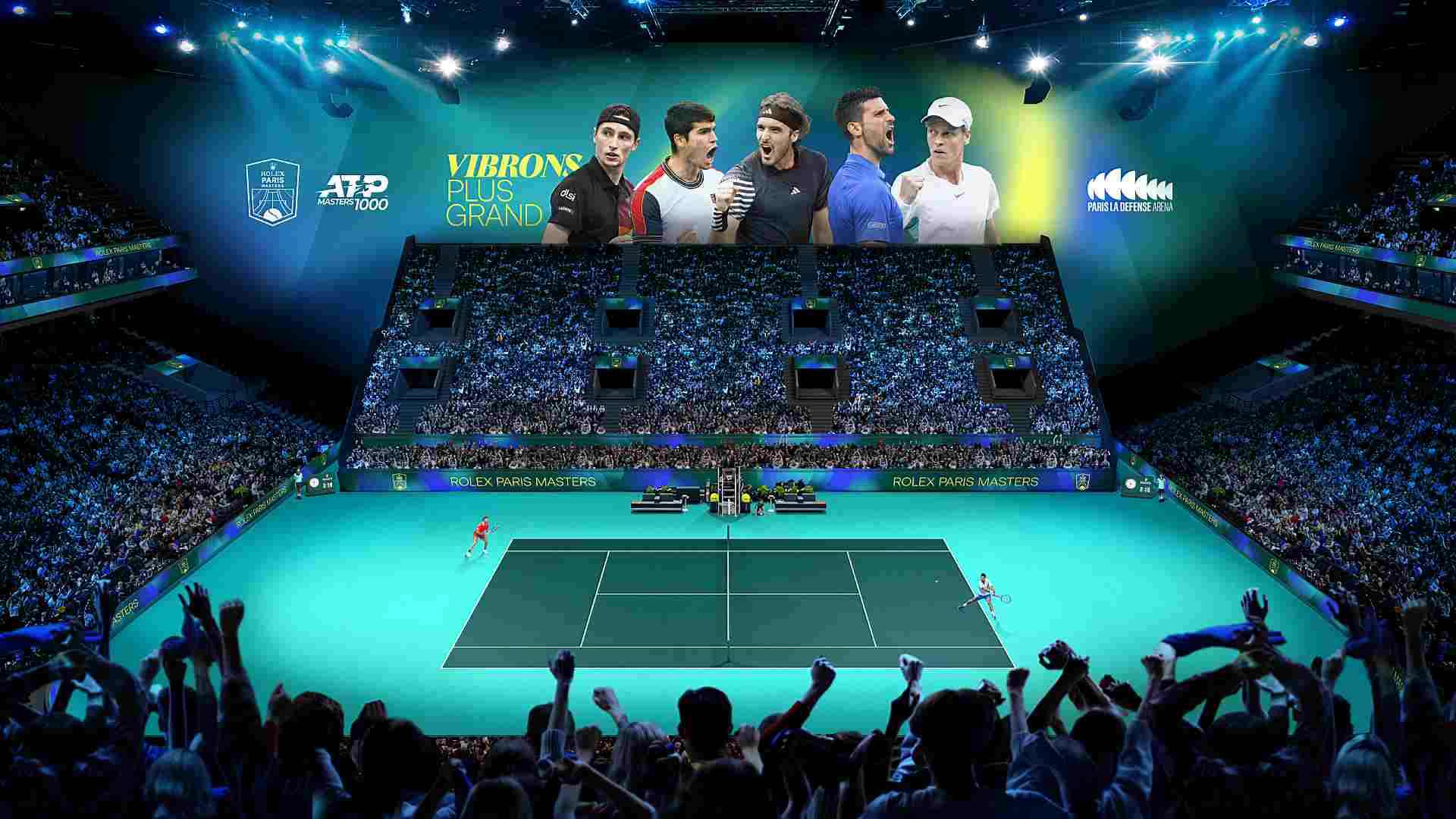 Inside view of the Paris La Defense Arena, new venue for the <a href='https://www.atptour.com/es/tournaments/paris/352/overview'>Rolex Paris Masters</a>, from 2025. 