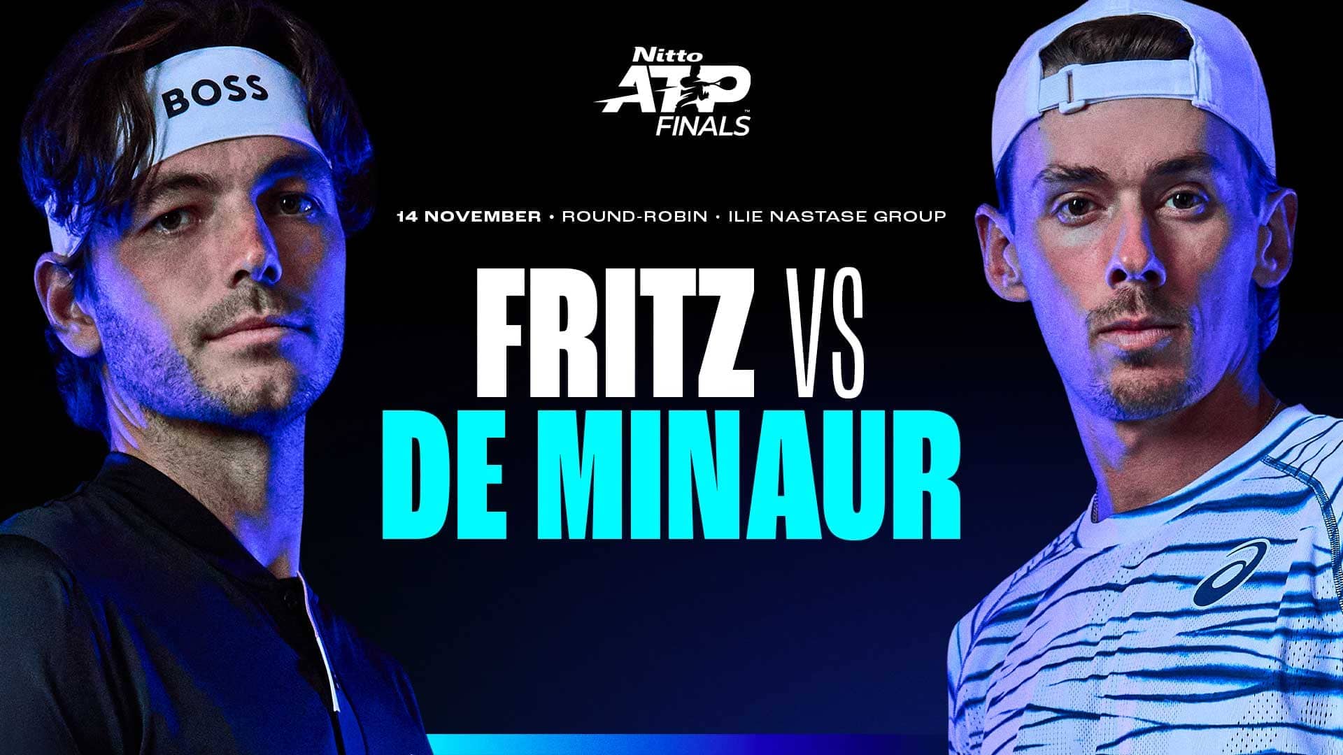 <a href='https://www.atptour.com/en/players/taylor-fritz/fb98/overview'>Taylor Fritz</a>, <a href='https://www.atptour.com/en/players/alex-de-minaur/dh58/overview'>Alex de Minaur</a>