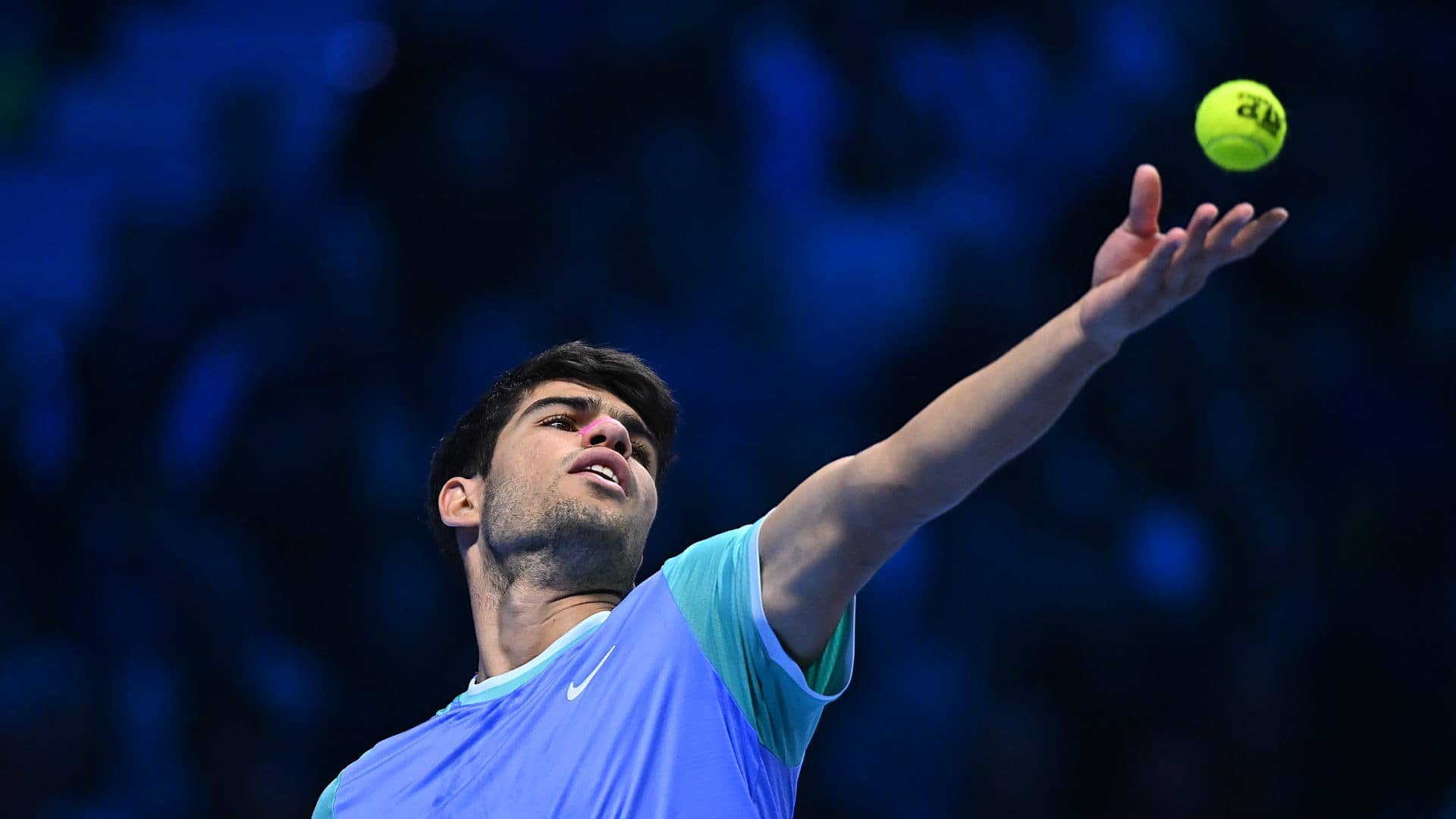 Carlos Alcaraz will face Alexander Zverev on Friday at the Nitto ATP Finals in Turin.