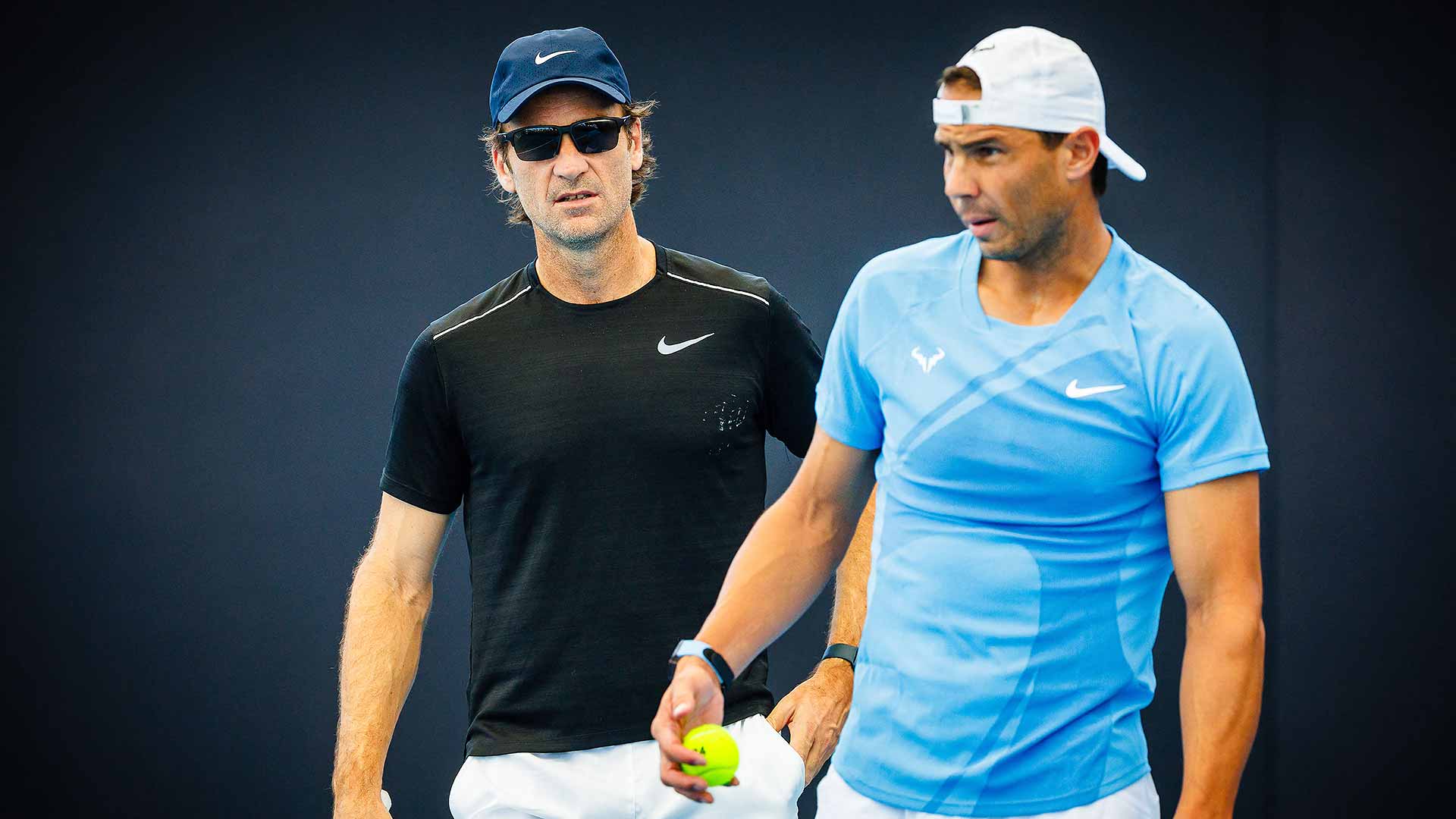 Carlos Moya is the longtime coach of Rafael Nadal and a fellow former World No. 1.
