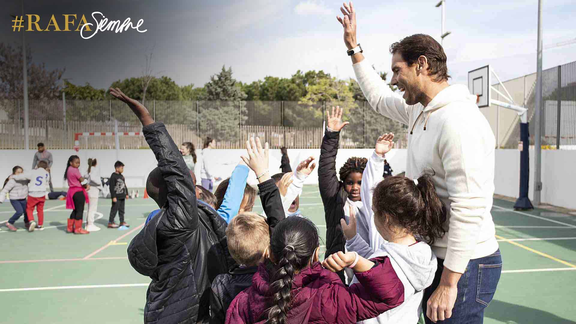 Rafael Nadal established the Rafa Nadal Foundation in 2010.