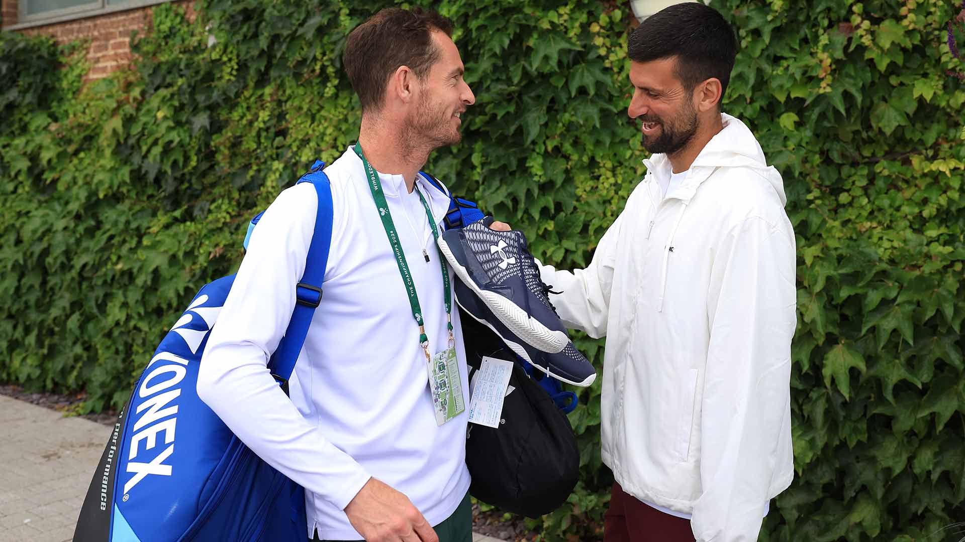 Andy Murray and Novak Djokovic set to join forces.