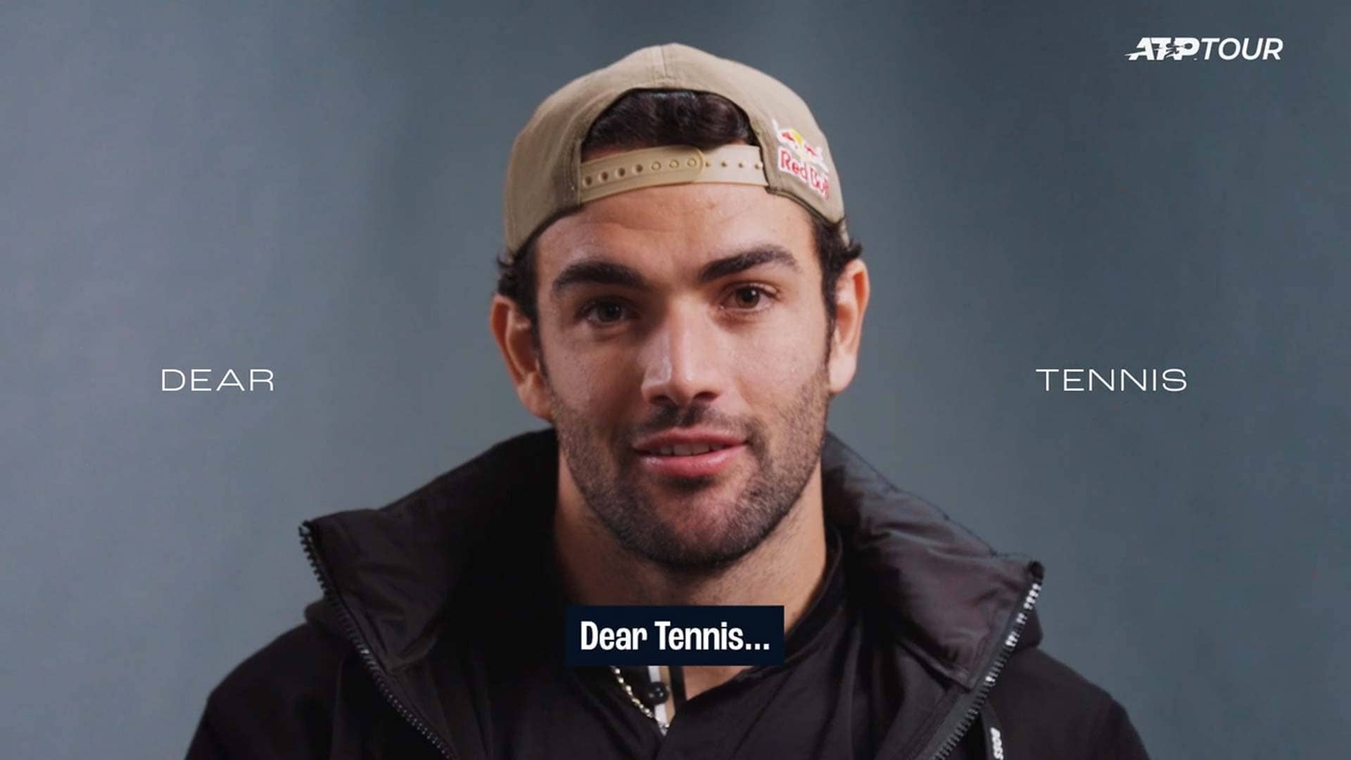 Matteo Berrettini comparte un emotivo mensaje con el deporte.