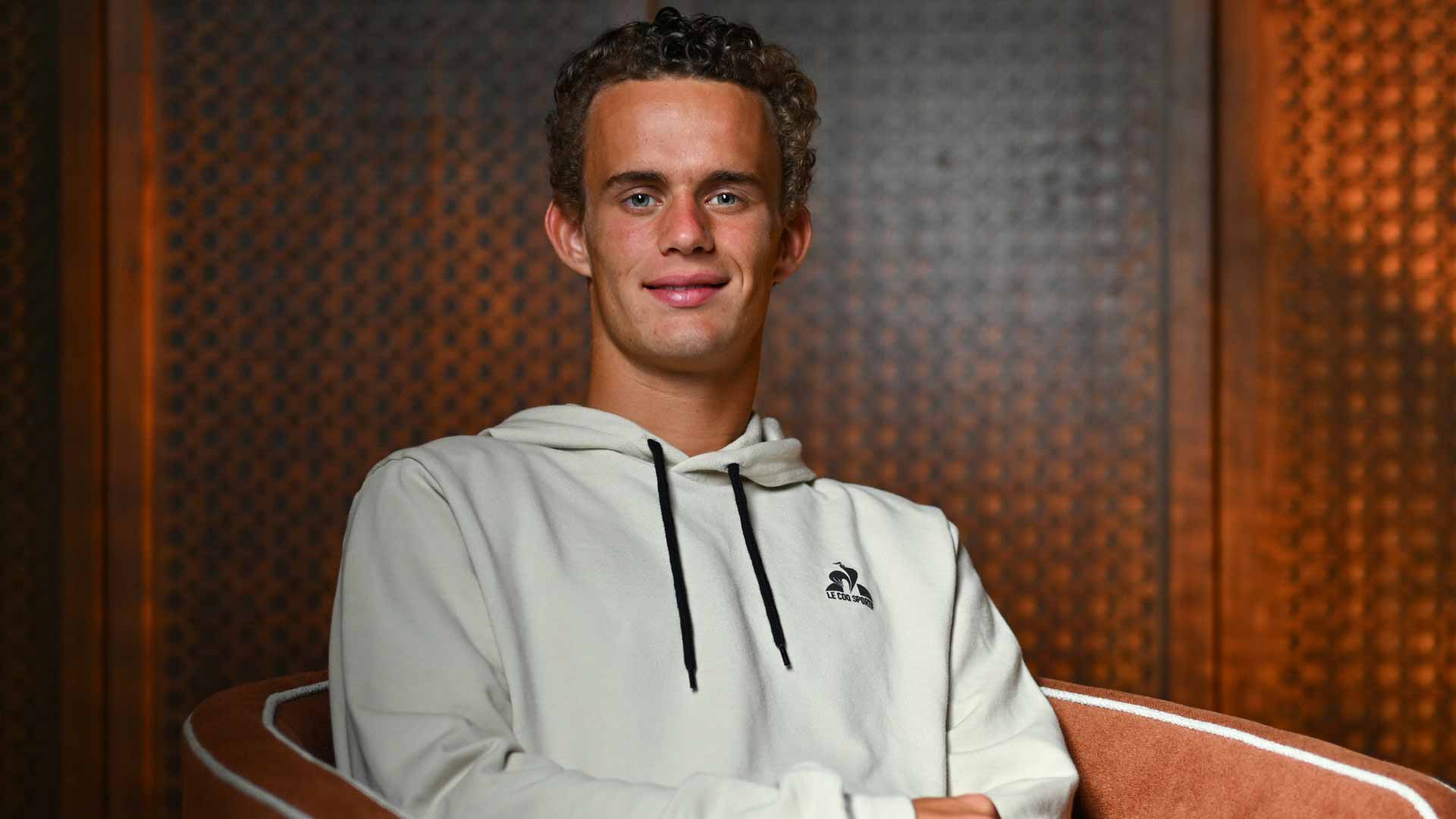 Luca Van Assche is seeded sixth at the Next Gen ATP Finals presented by PIF.