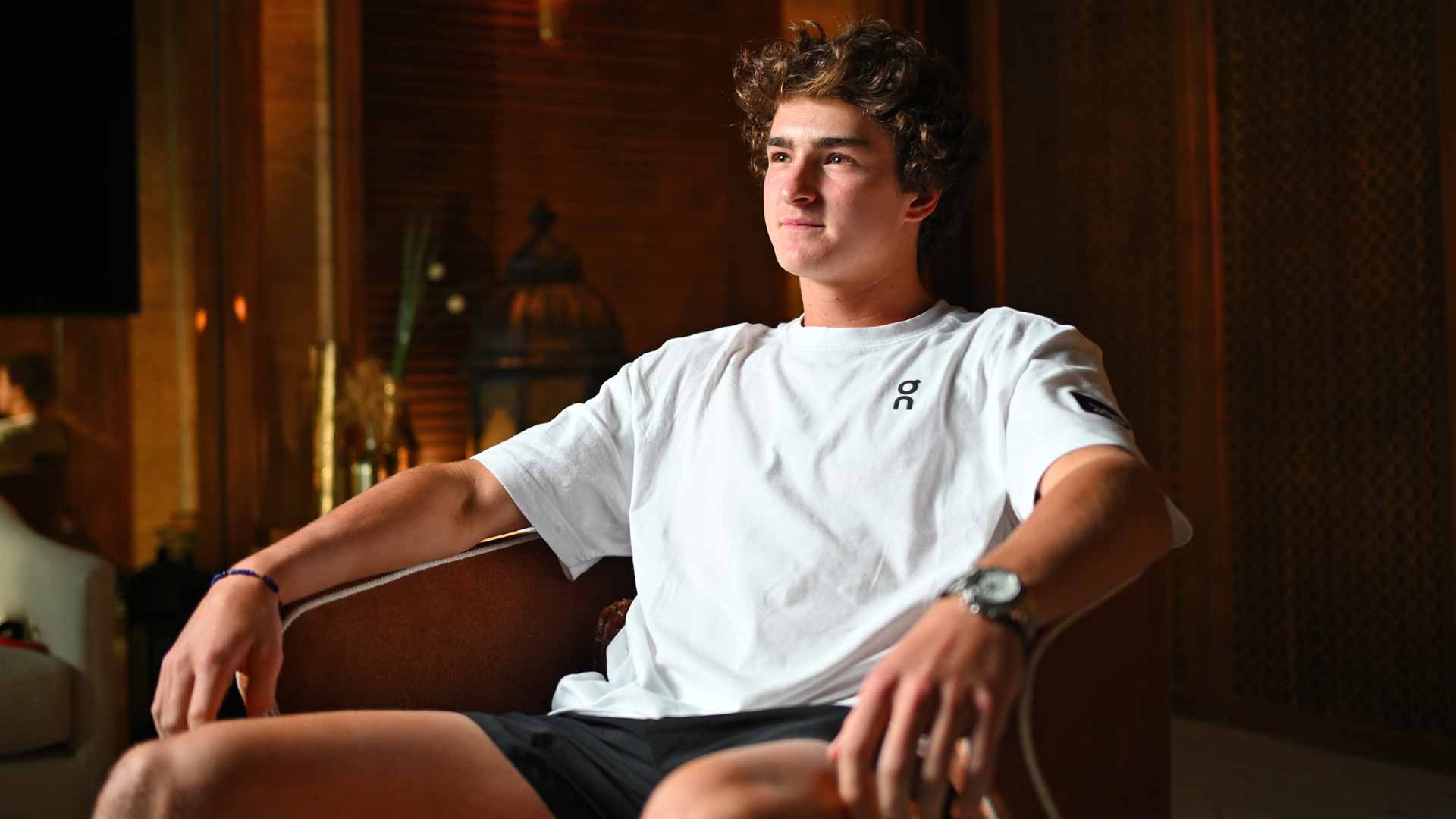 Joao Fonseca is the youngest player in this year's Next Gen ATP Finals presented by PIF.