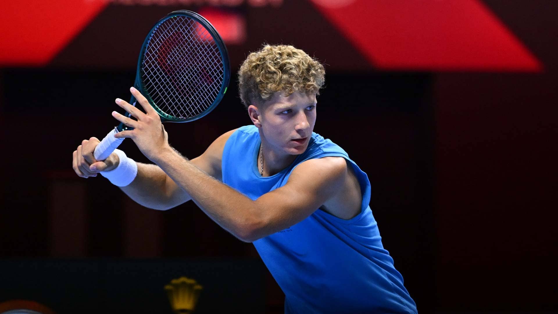 Martin Landaluce is an alternate at this week's Next Gen ATP Finals presented by PIF.