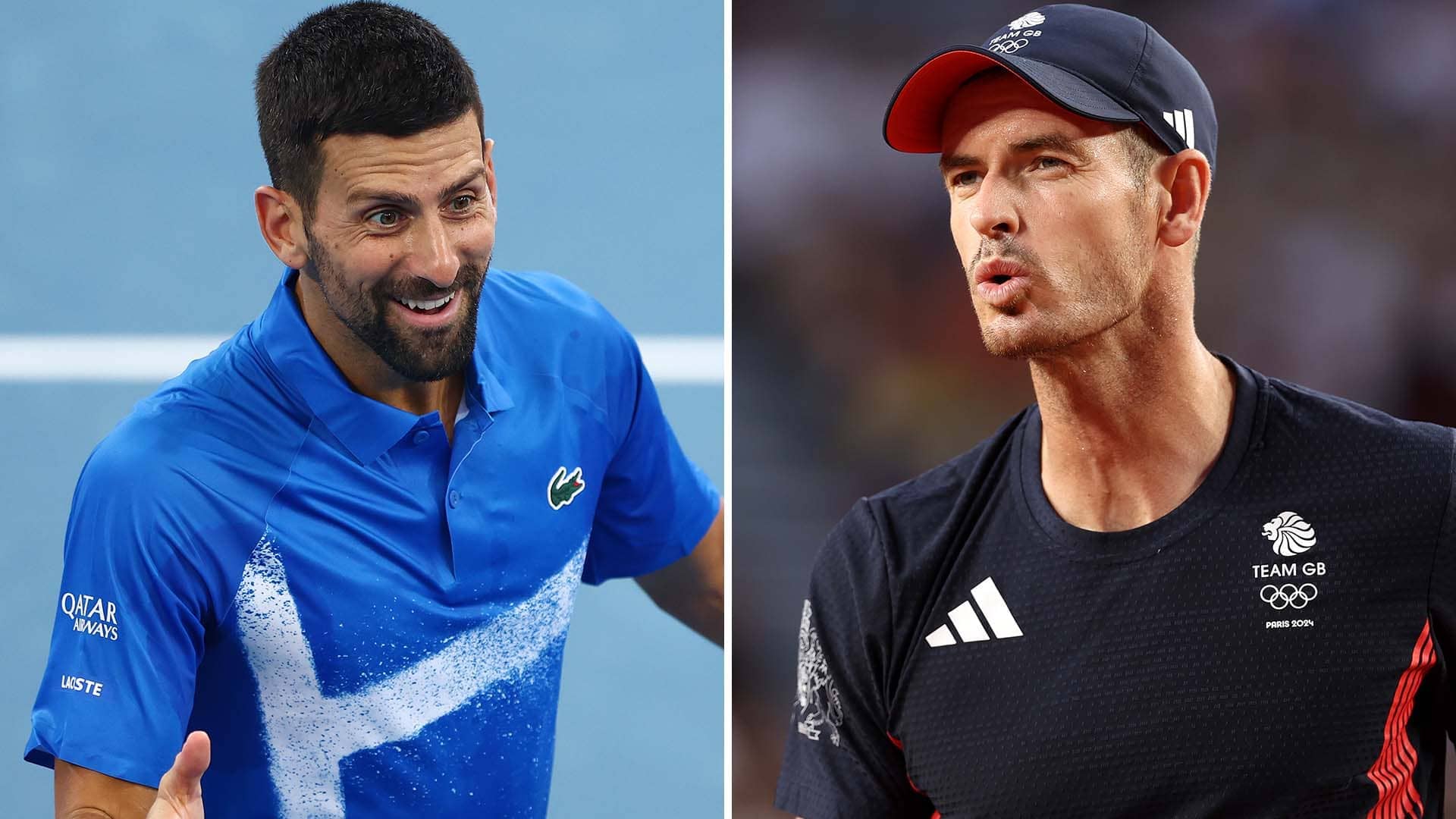 Novak Djokovic hired Andy Murray as his coach in November.