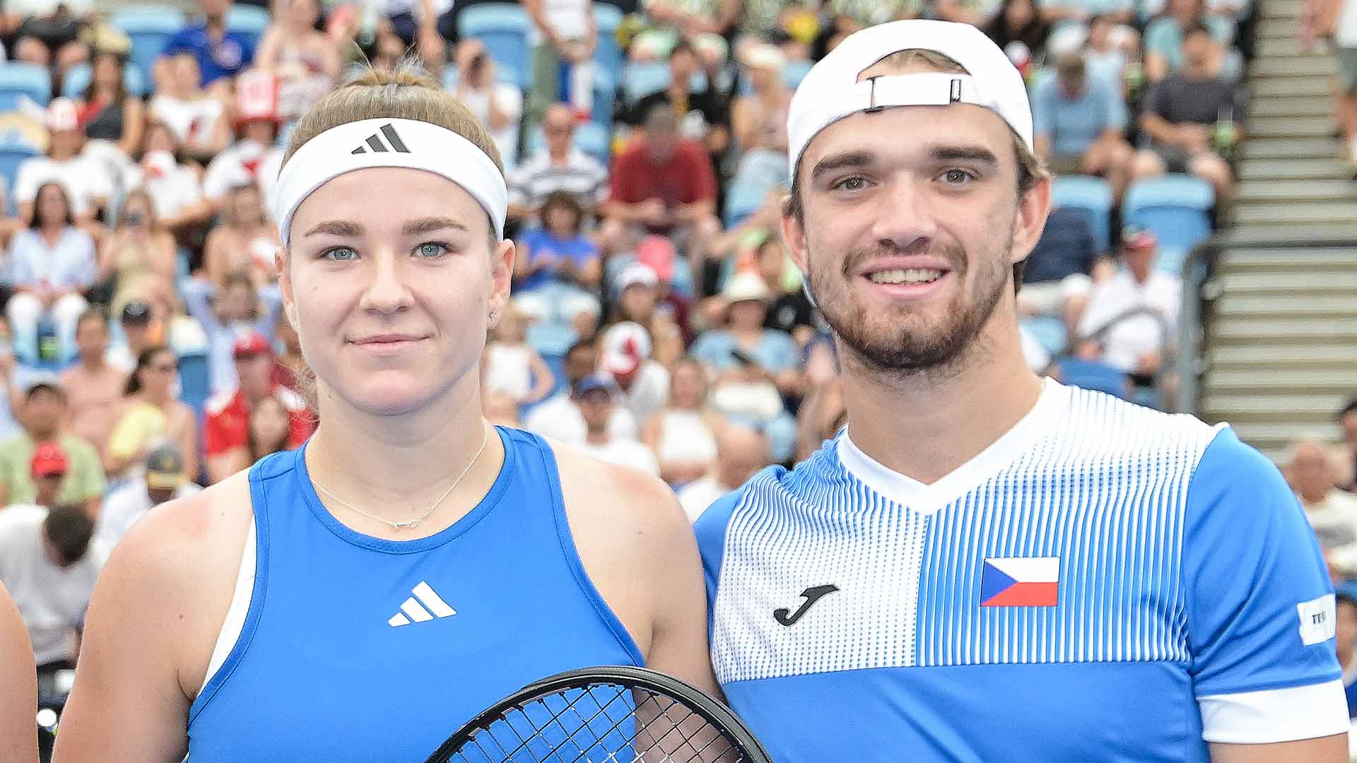 Karolina Muchova and Tomas Machac are Czechia's top singles players at the United Cup.