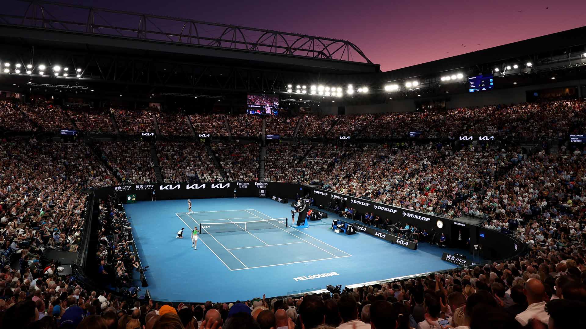 Rod Laver Arena is the centre court at the Australian Open.