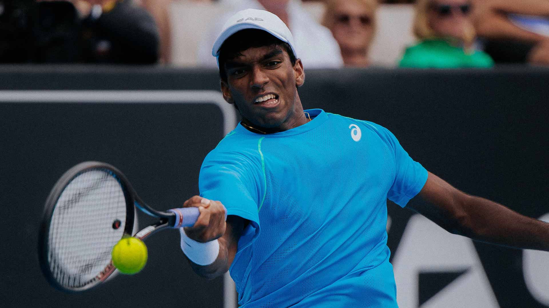 Basavareddy, 19, adds name to piece of American history with Auckland QF win