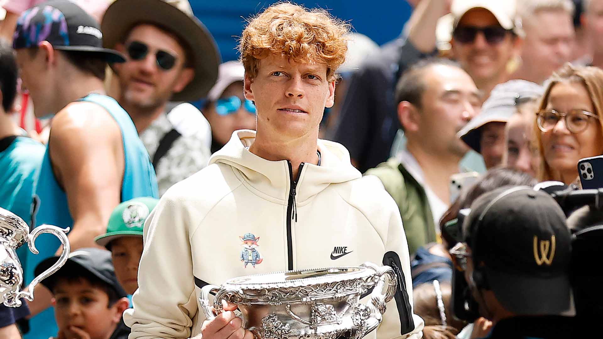 Jannik Sinner is the defending champion at Melbourne Park.