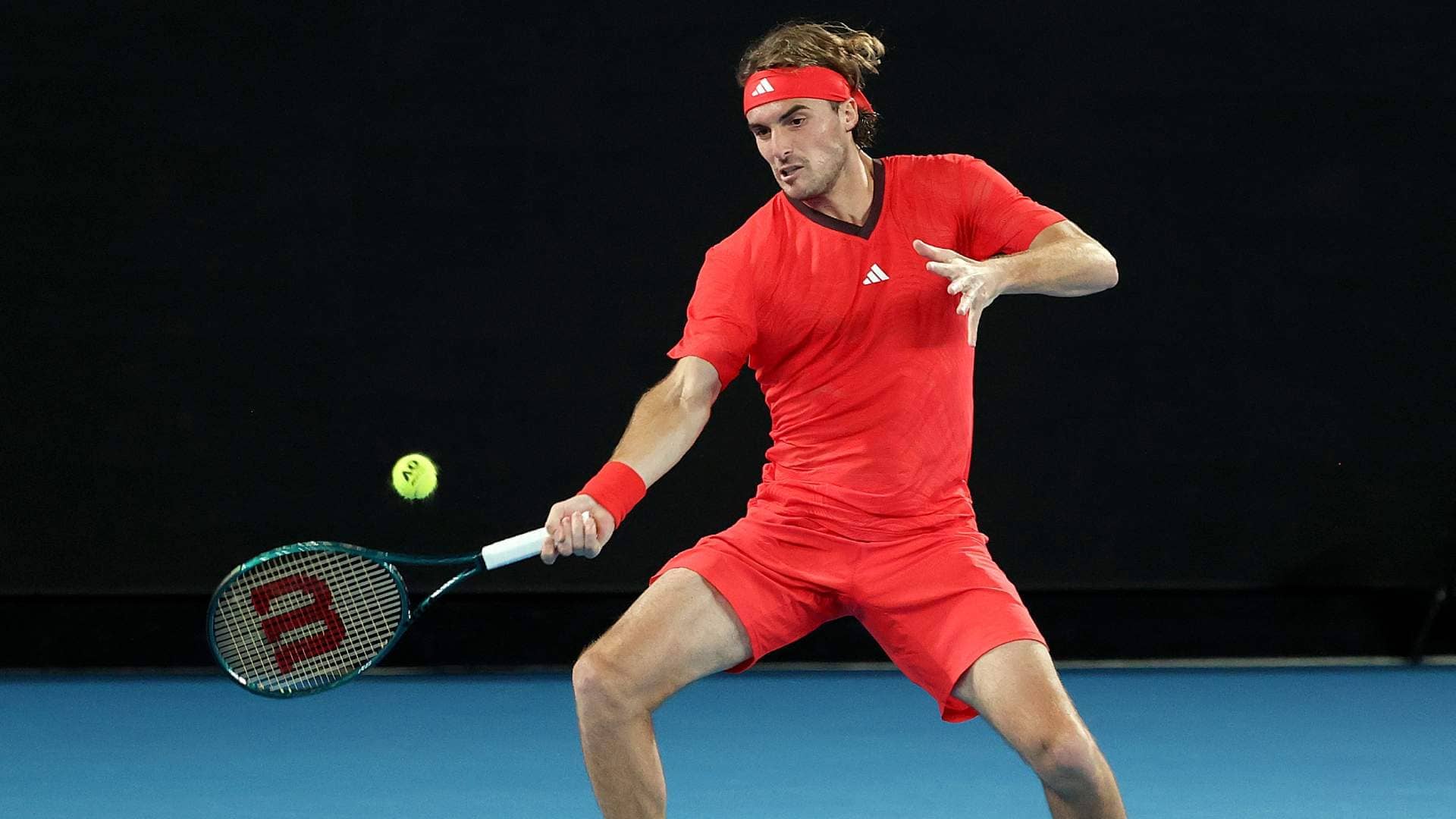 Stefanos Tsitsipas ahead of the 2025 Australian Open.
