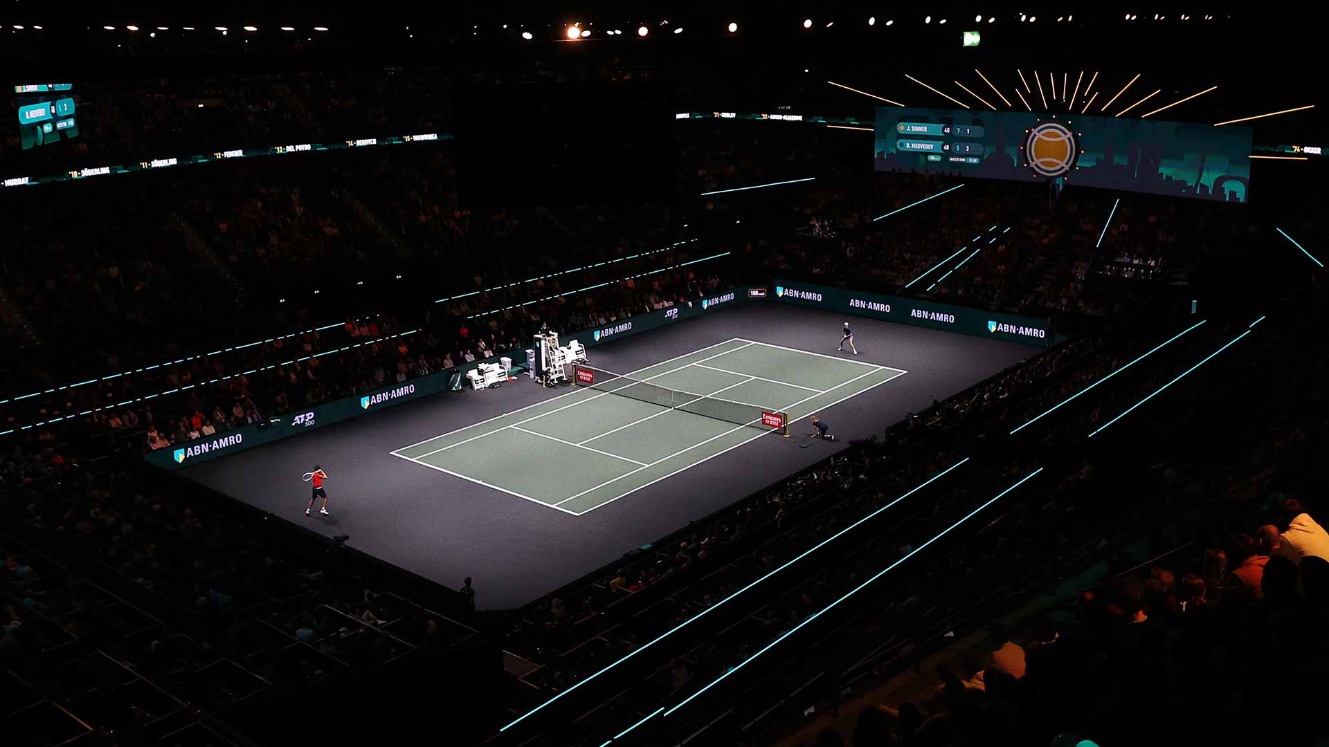The ATP 500 event in Rotterdam takes place from 3-9 February.