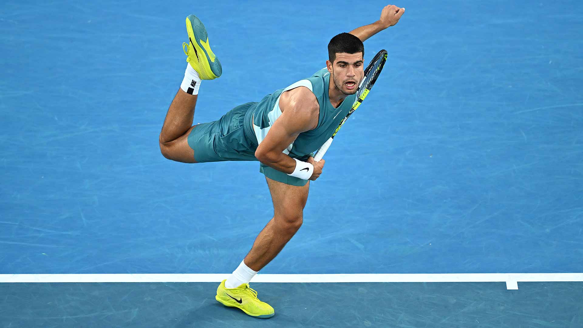 Carlos Alcaraz has tweaked his service motion ahead of the Australian Open.
