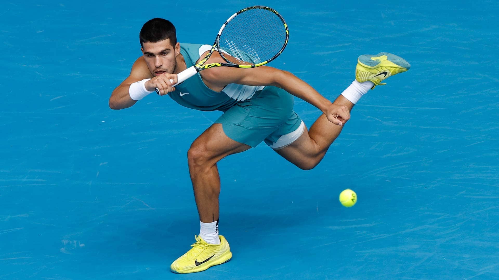 Carlos Alcaraz is bidding to complete the career Grand Slam with his first Australian Open title.
