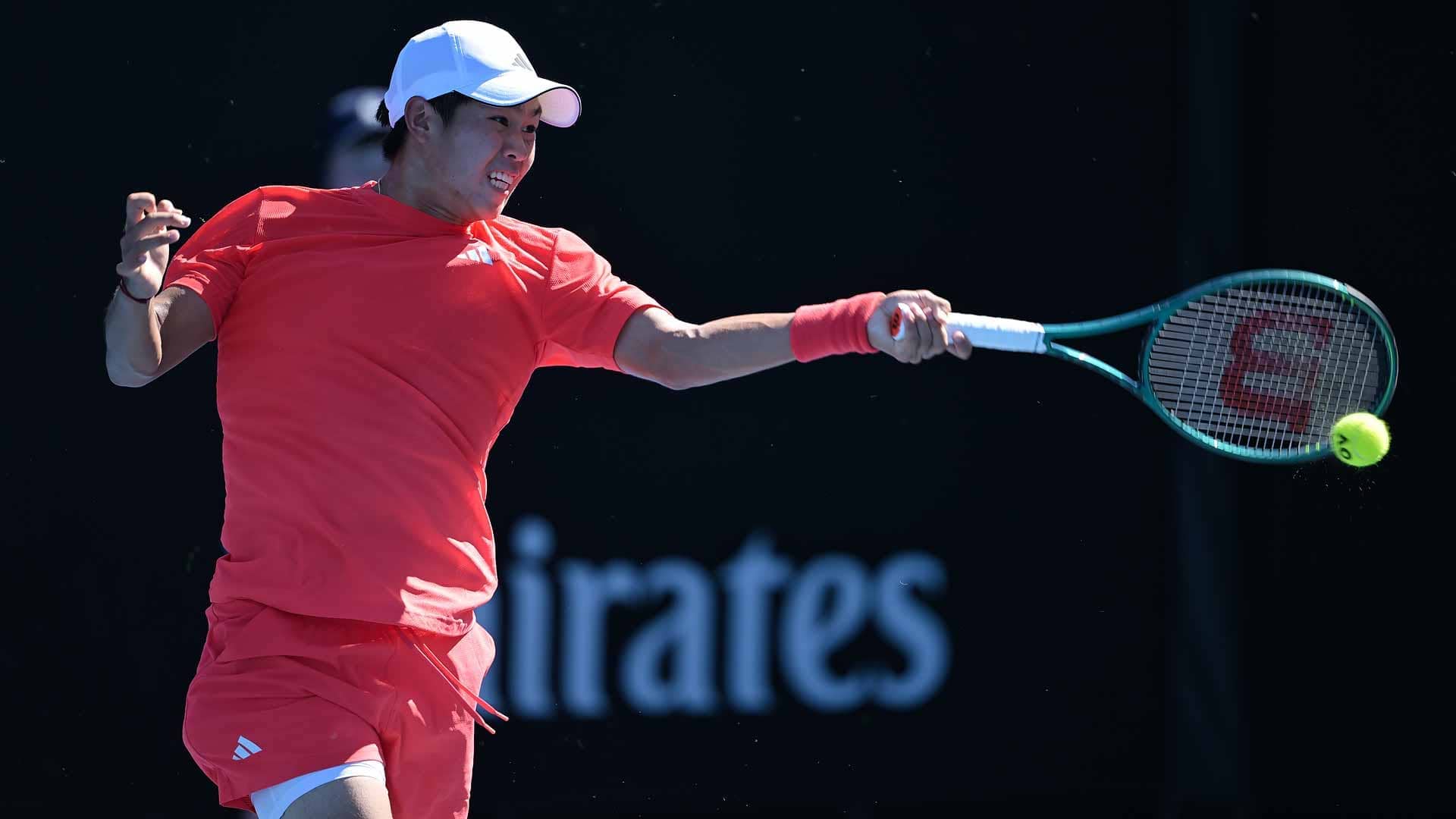 Learner Tien is competing in the Australian Open for the first time as a professional.