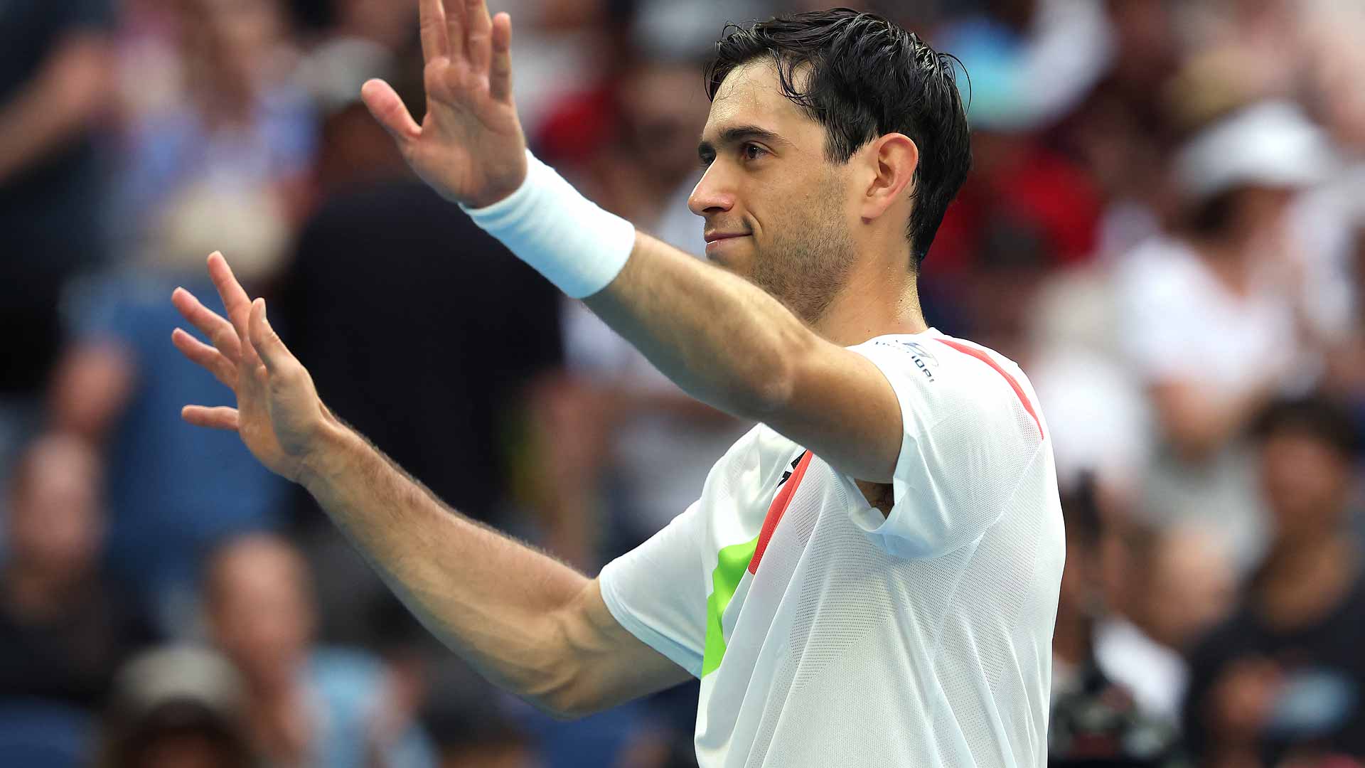 Nuno Borges is trying to reach the fourth round of the Australian Open for the second consecutive year.