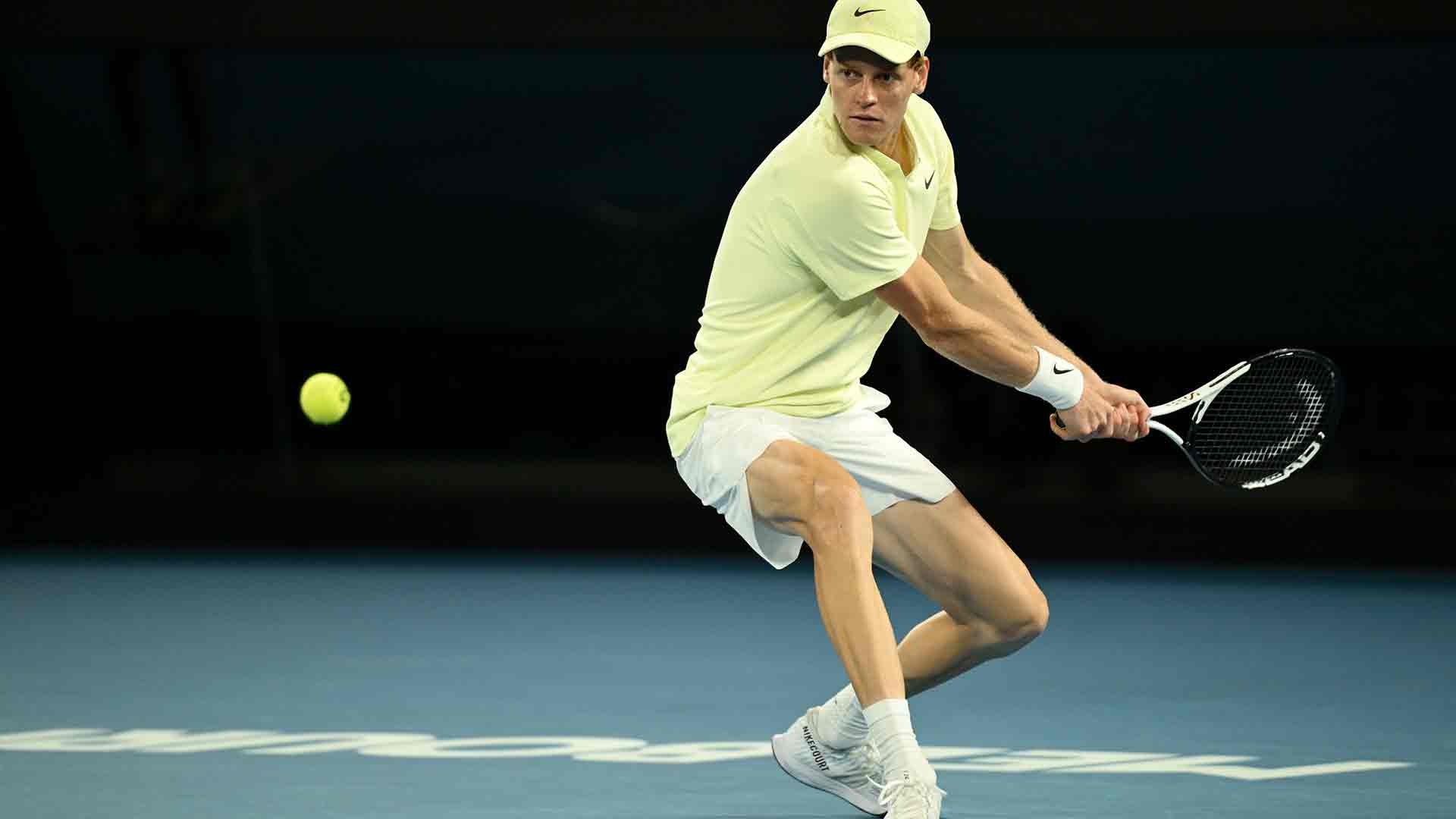 Jannik Sinner suma nueve victorias consecutivas en el Abierto de Australia.