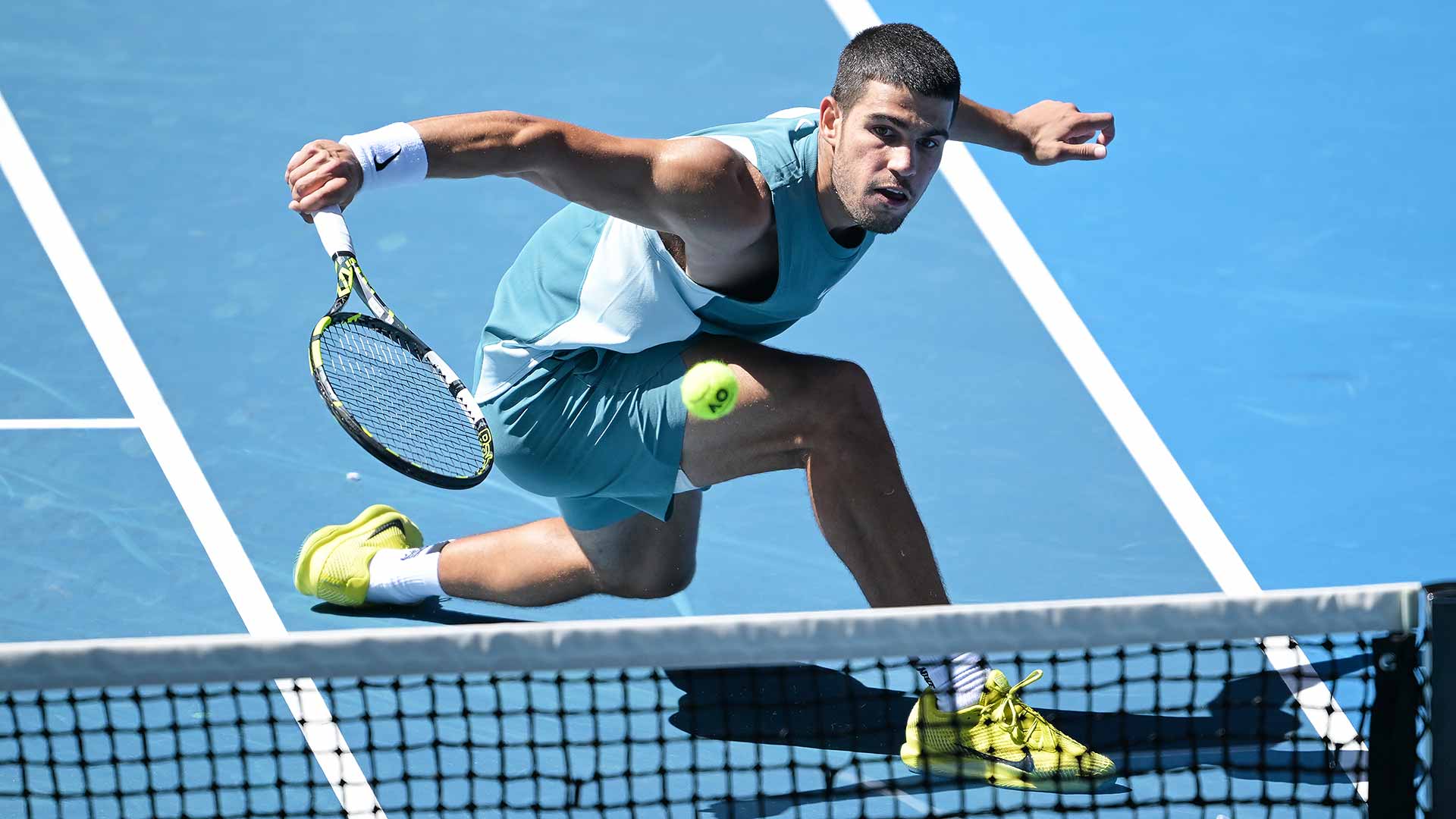El mejor resultado de Carlos Alcaraz en Australia es cuartos de final (2024).