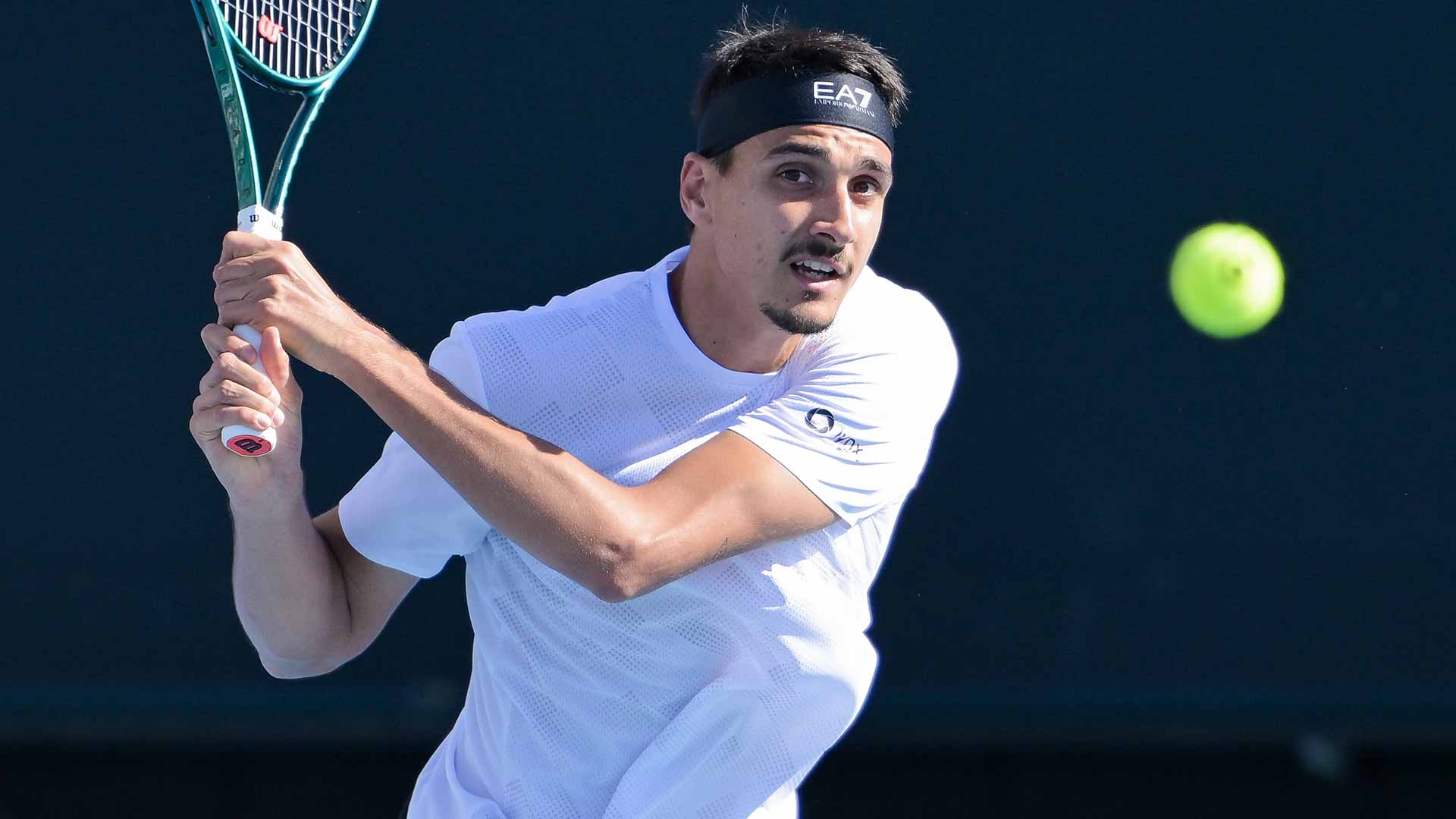 Lorenzo Sonego is making his seventh appearance in the Australian Open.