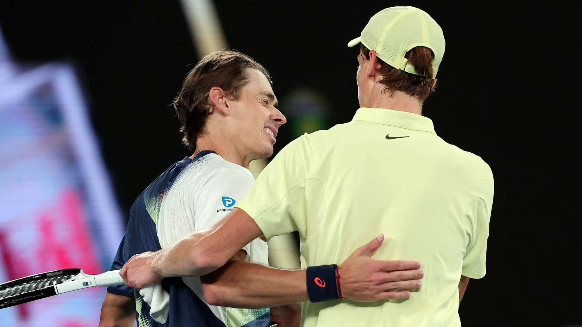Alex de Minaur trails Jannik Sinner 0-10 in their Lexus ATP Head2Head series.