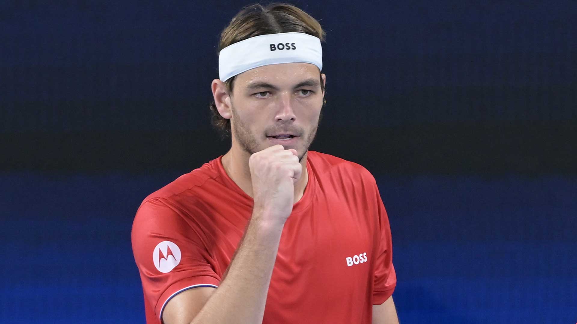 Taylor Fritz is pursuing his first individual title of the season.