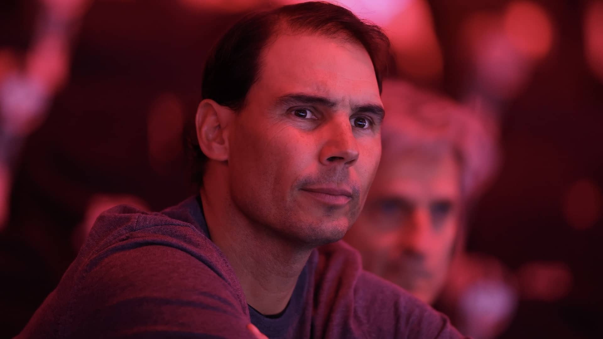 Rafael Nadal, durante un partido en Yeda.