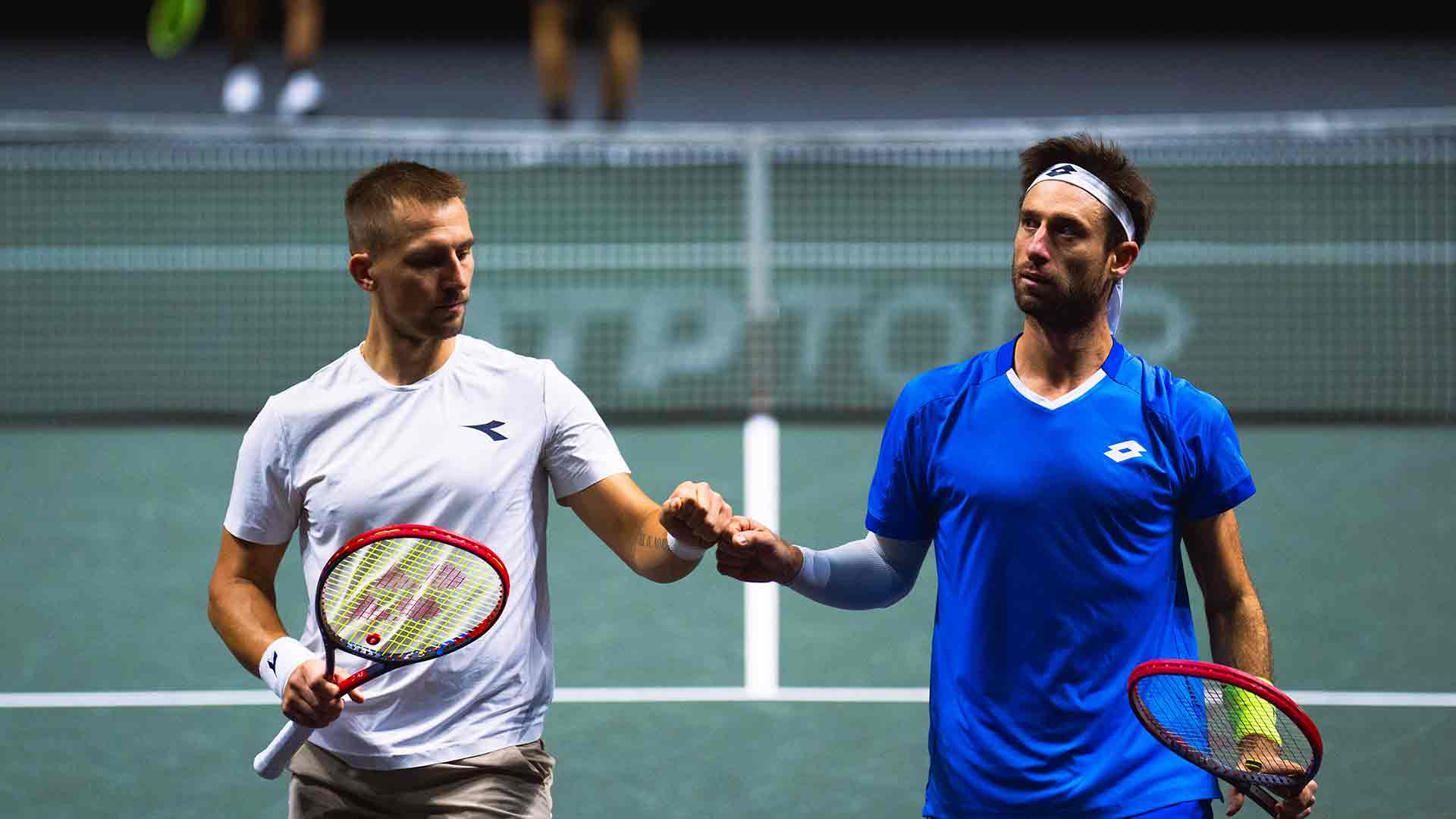 Gille/Zielinski apartan de la final de Róterdam a Arévalo/Pavic