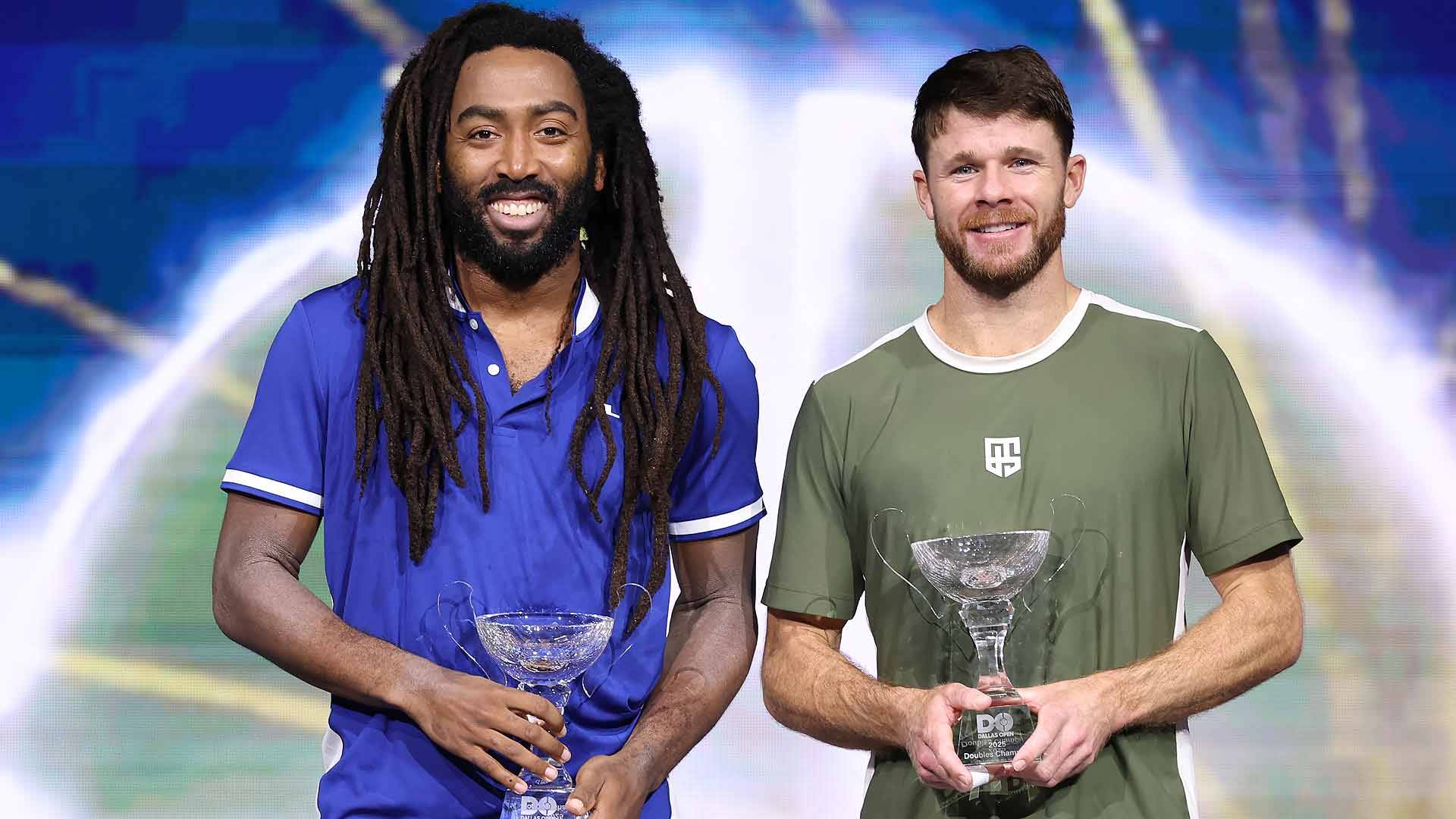 Evan King and Christian Harrison defeat Ariel Behar and Robert Galloway Sunday to win the Dallas title.