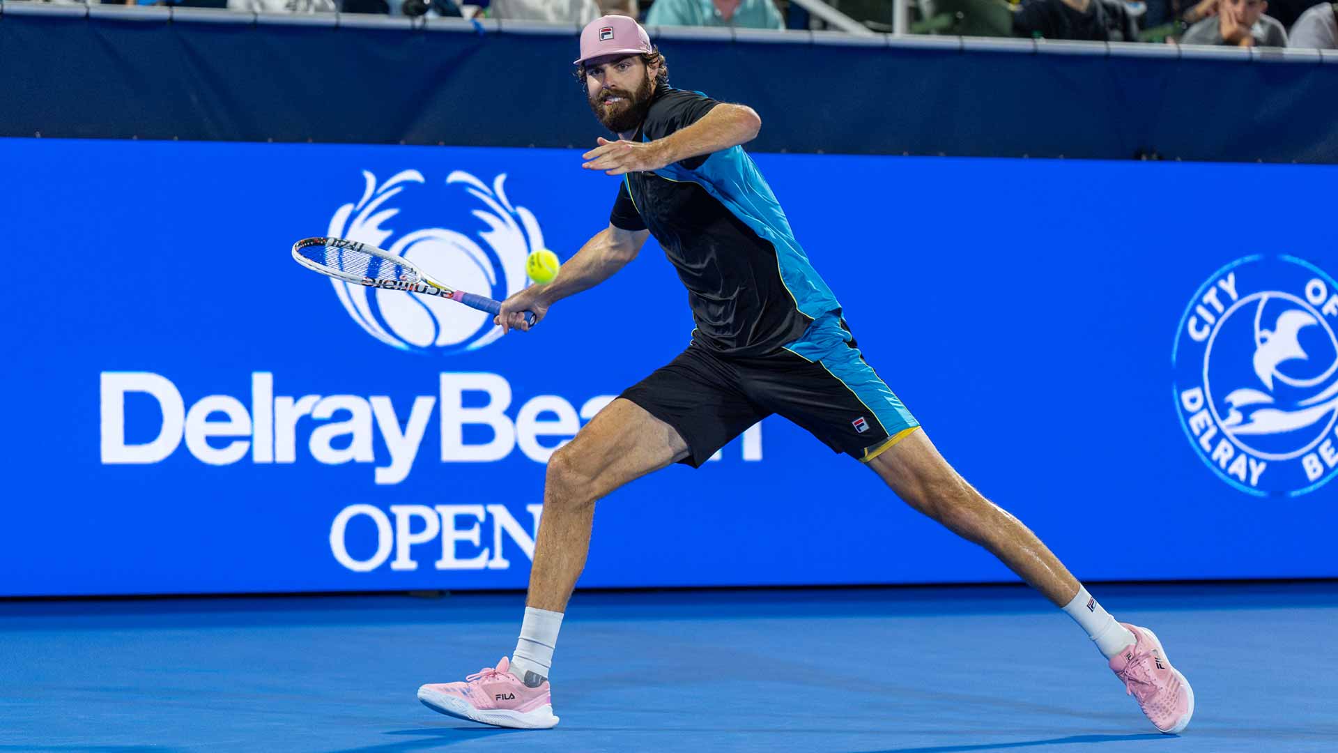 Opelka stands tall, beats Eubanks in Delray Beach